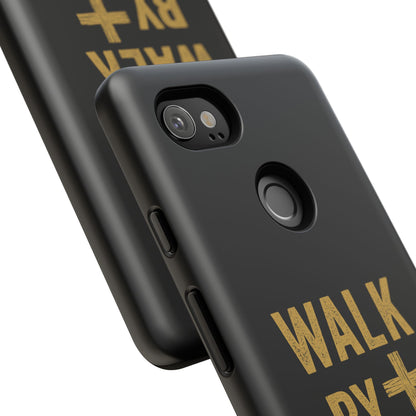 Faith-Inspired Phone Case | Christian Gift, Inspirational Case, Walk by Faith Design, Religious Decor, Strong Protective Cover
