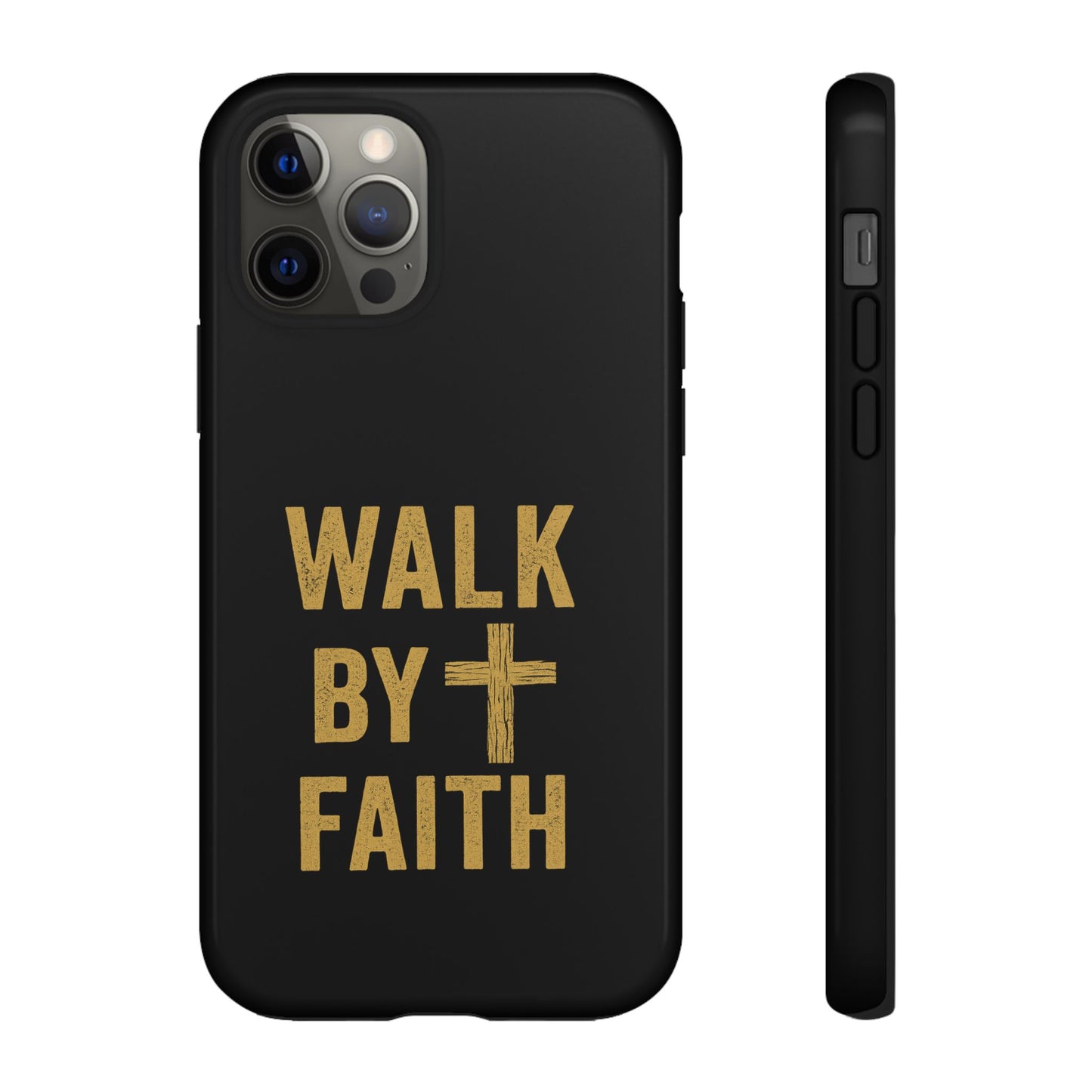 Faith-Inspired Phone Case | Christian Gift, Inspirational Case, Walk by Faith Design, Religious Decor, Strong Protective Cover