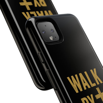 Faith-Inspired Phone Case | Christian Gift, Inspirational Case, Walk by Faith Design, Religious Decor, Strong Protective Cover