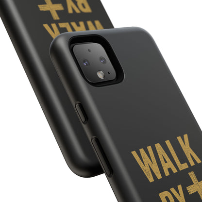 Faith-Inspired Phone Case | Christian Gift, Inspirational Case, Walk by Faith Design, Religious Decor, Strong Protective Cover
