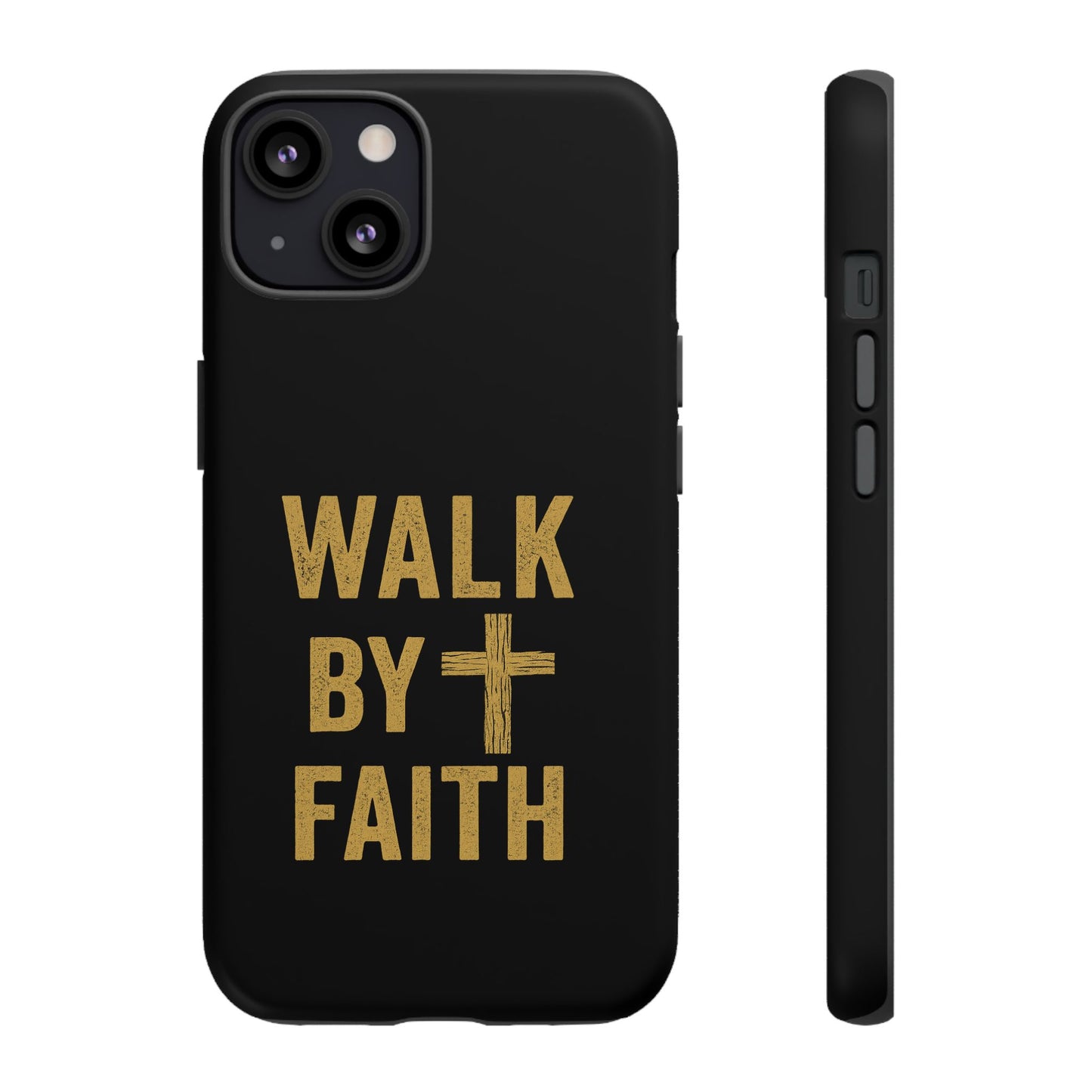 Faith-Inspired Phone Case | Christian Gift, Inspirational Case, Walk by Faith Design, Religious Decor, Strong Protective Cover