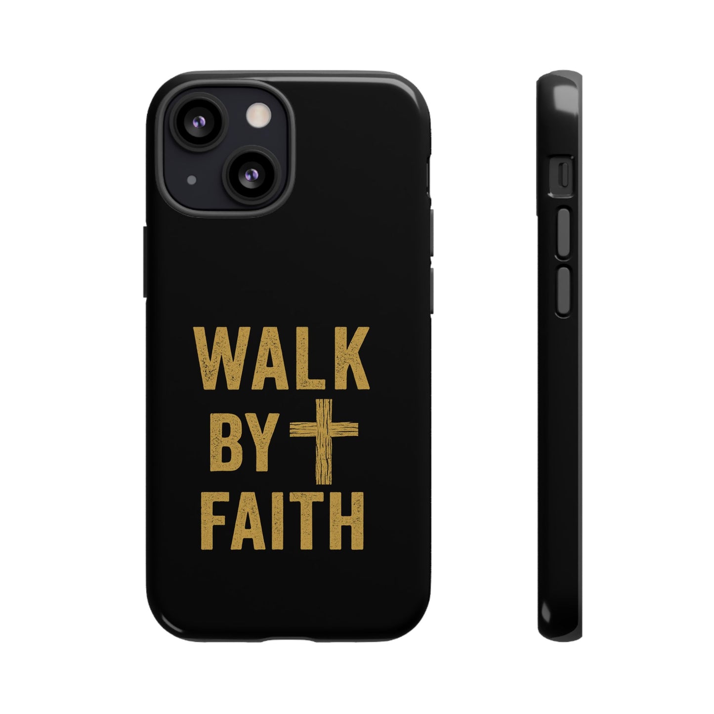 Faith-Inspired Phone Case | Christian Gift, Inspirational Case, Walk by Faith Design, Religious Decor, Strong Protective Cover