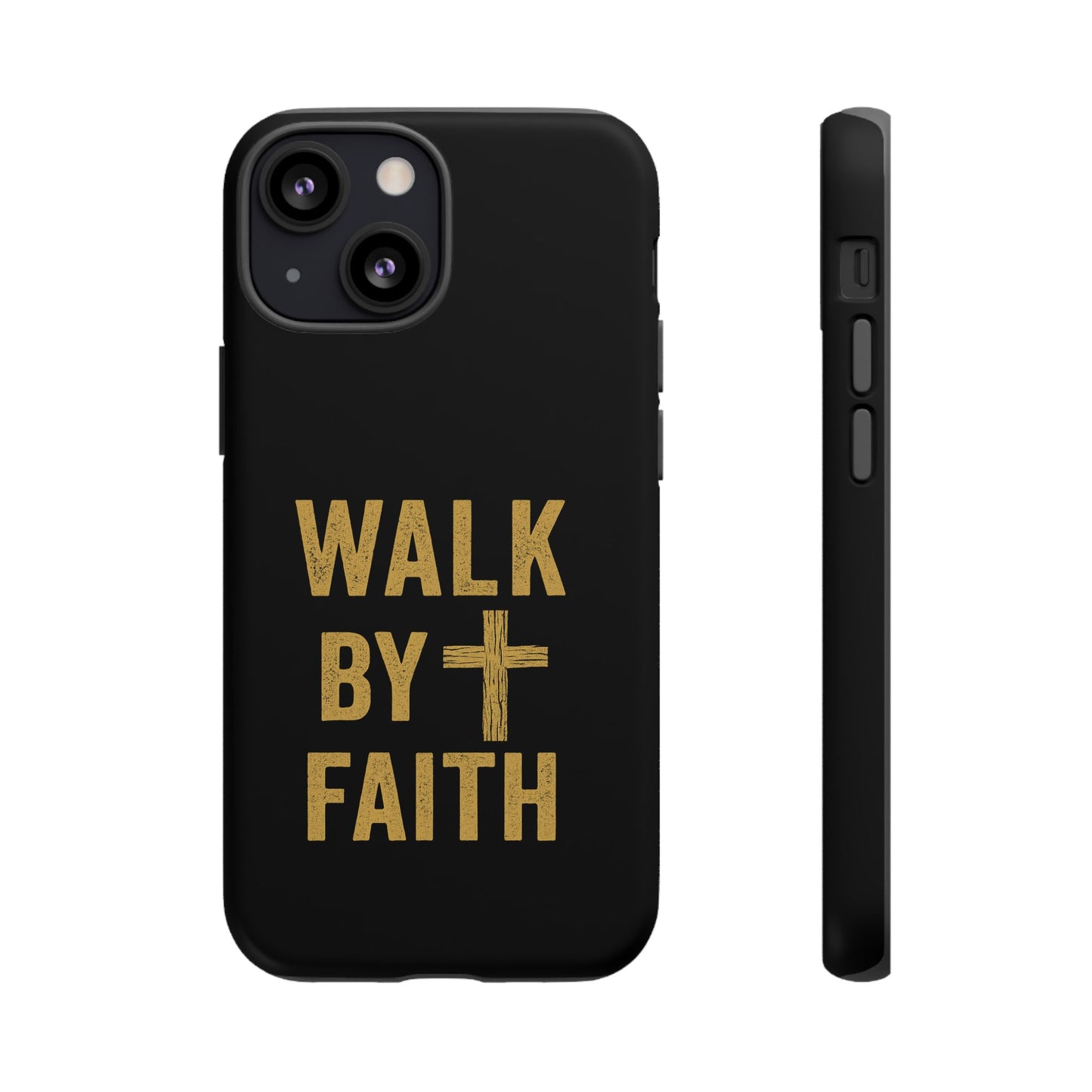 Faith-Inspired Phone Case | Christian Gift, Inspirational Case, Walk by Faith Design, Religious Decor, Strong Protective Cover