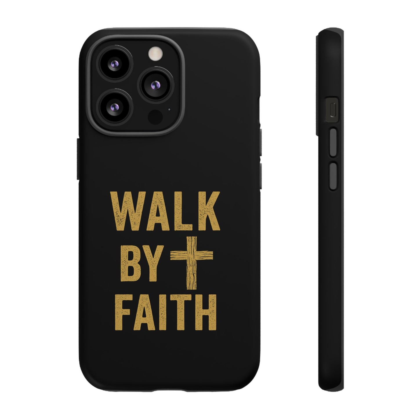 Faith-Inspired Phone Case | Christian Gift, Inspirational Case, Walk by Faith Design, Religious Decor, Strong Protective Cover