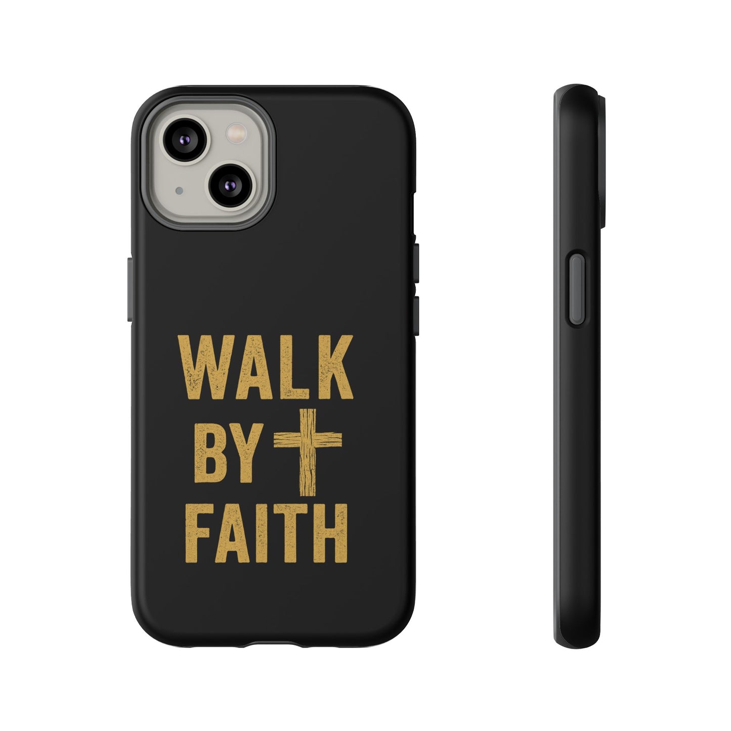 Faith-Inspired Phone Case | Christian Gift, Inspirational Case, Walk by Faith Design, Religious Decor, Strong Protective Cover