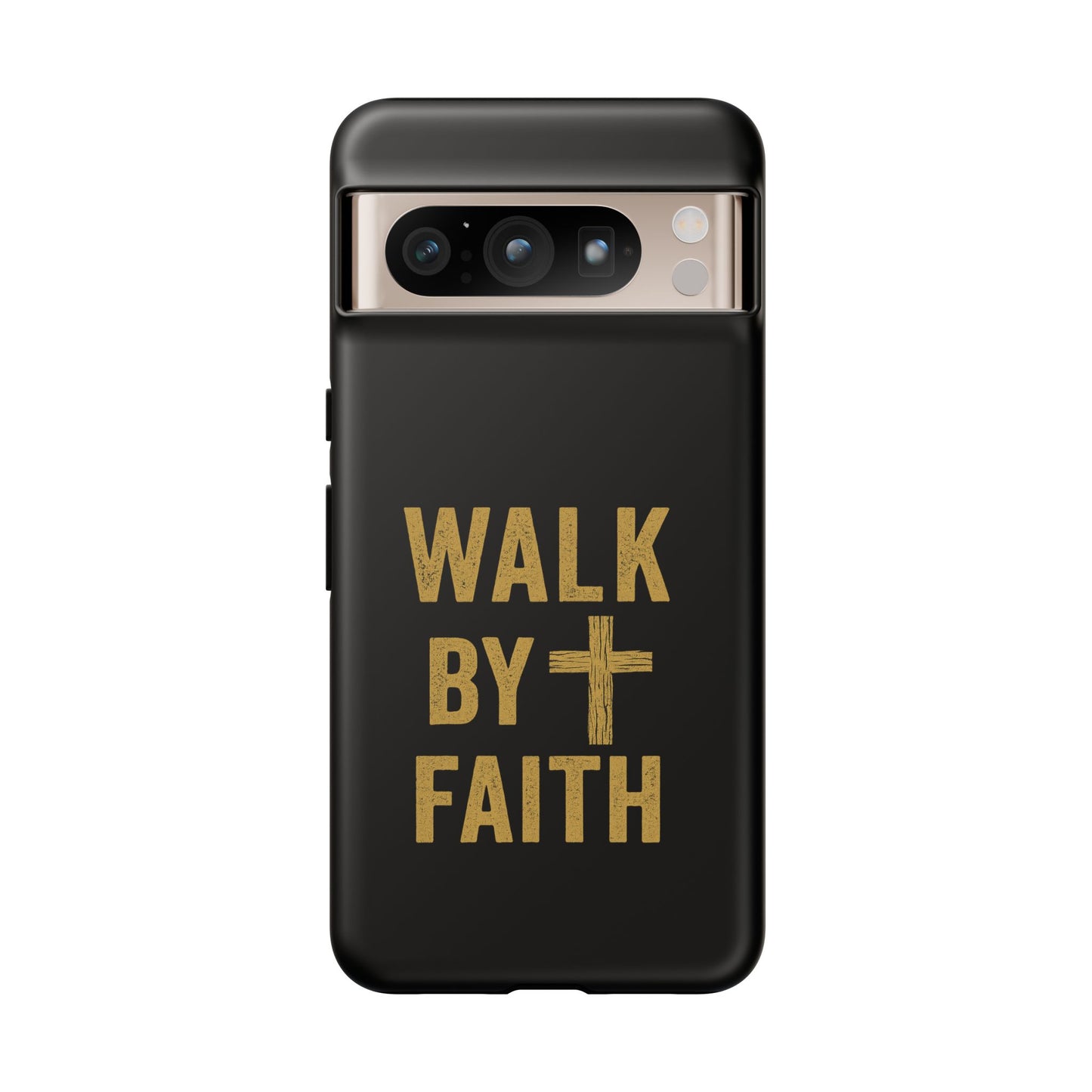 Faith-Inspired Phone Case | Christian Gift, Inspirational Case, Walk by Faith Design, Religious Decor, Strong Protective Cover