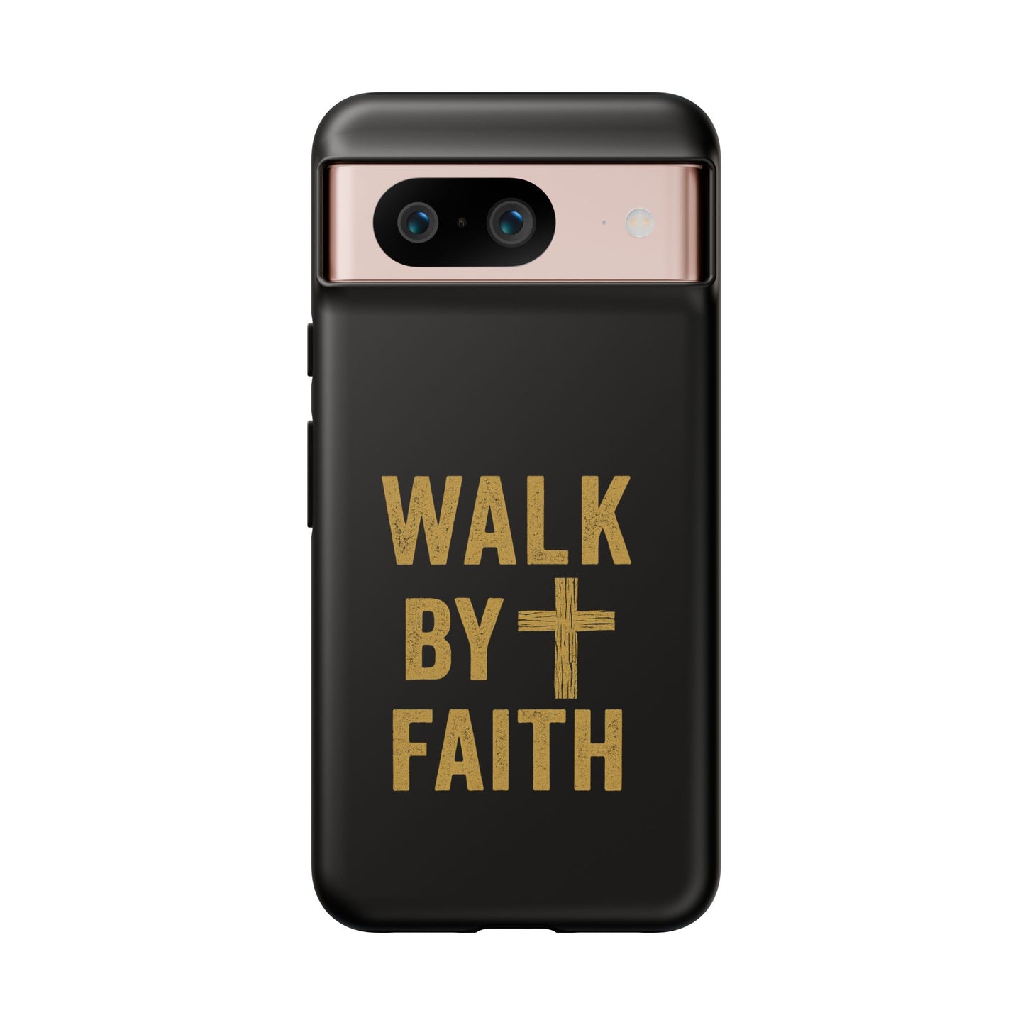 Faith-Inspired Phone Case | Christian Gift, Inspirational Case, Walk by Faith Design, Religious Decor, Strong Protective Cover