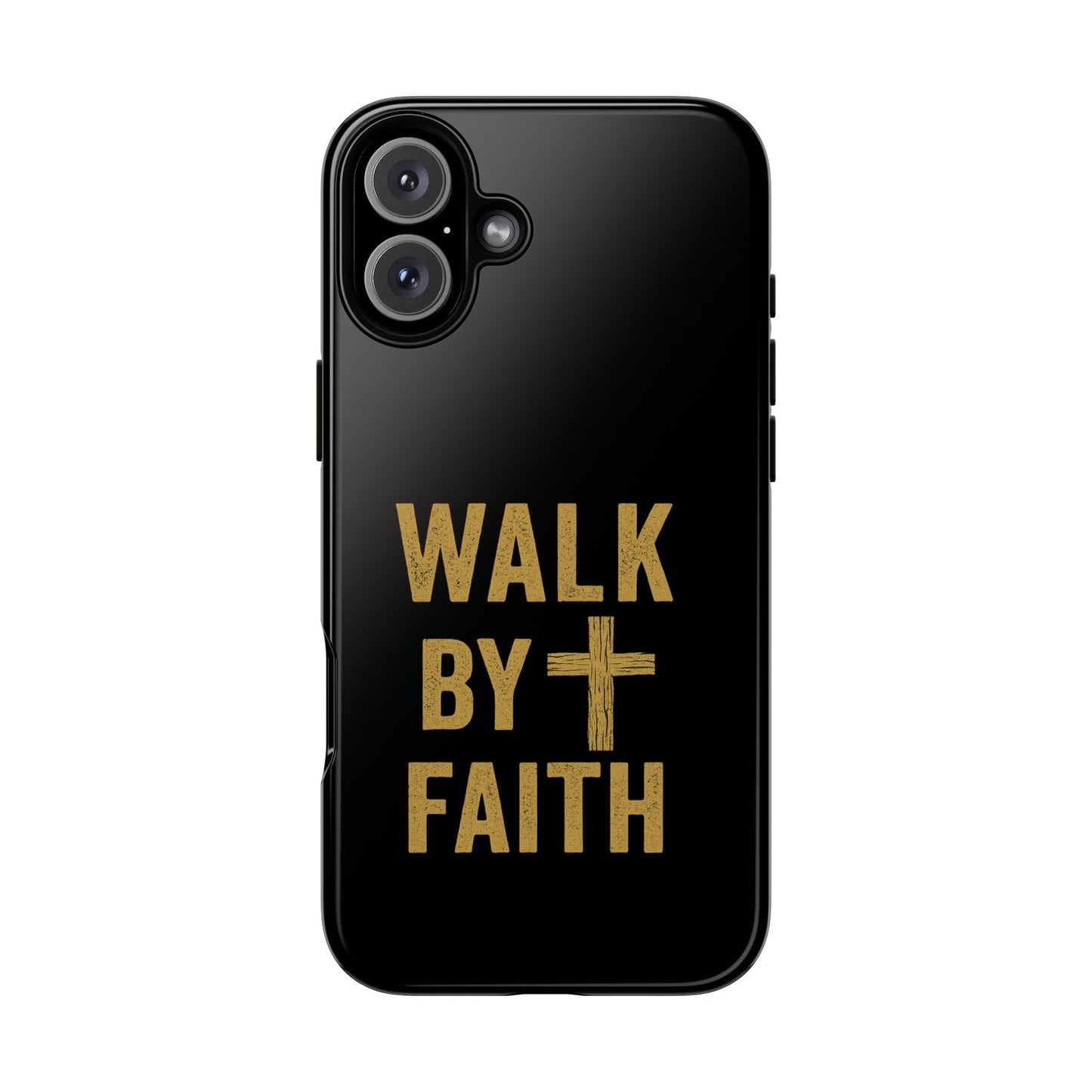 Faith-Inspired Phone Case | Christian Gift, Inspirational Case, Walk by Faith Design, Religious Decor, Strong Protective Cover