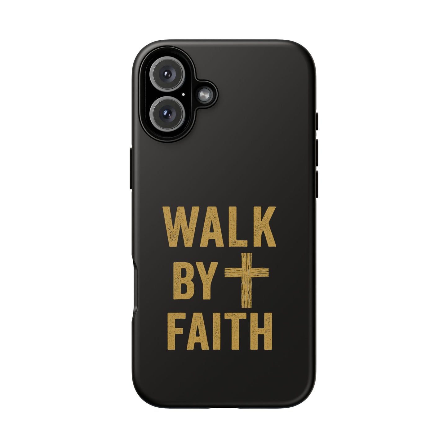 Faith-Inspired Phone Case | Christian Gift, Inspirational Case, Walk by Faith Design, Religious Decor, Strong Protective Cover
