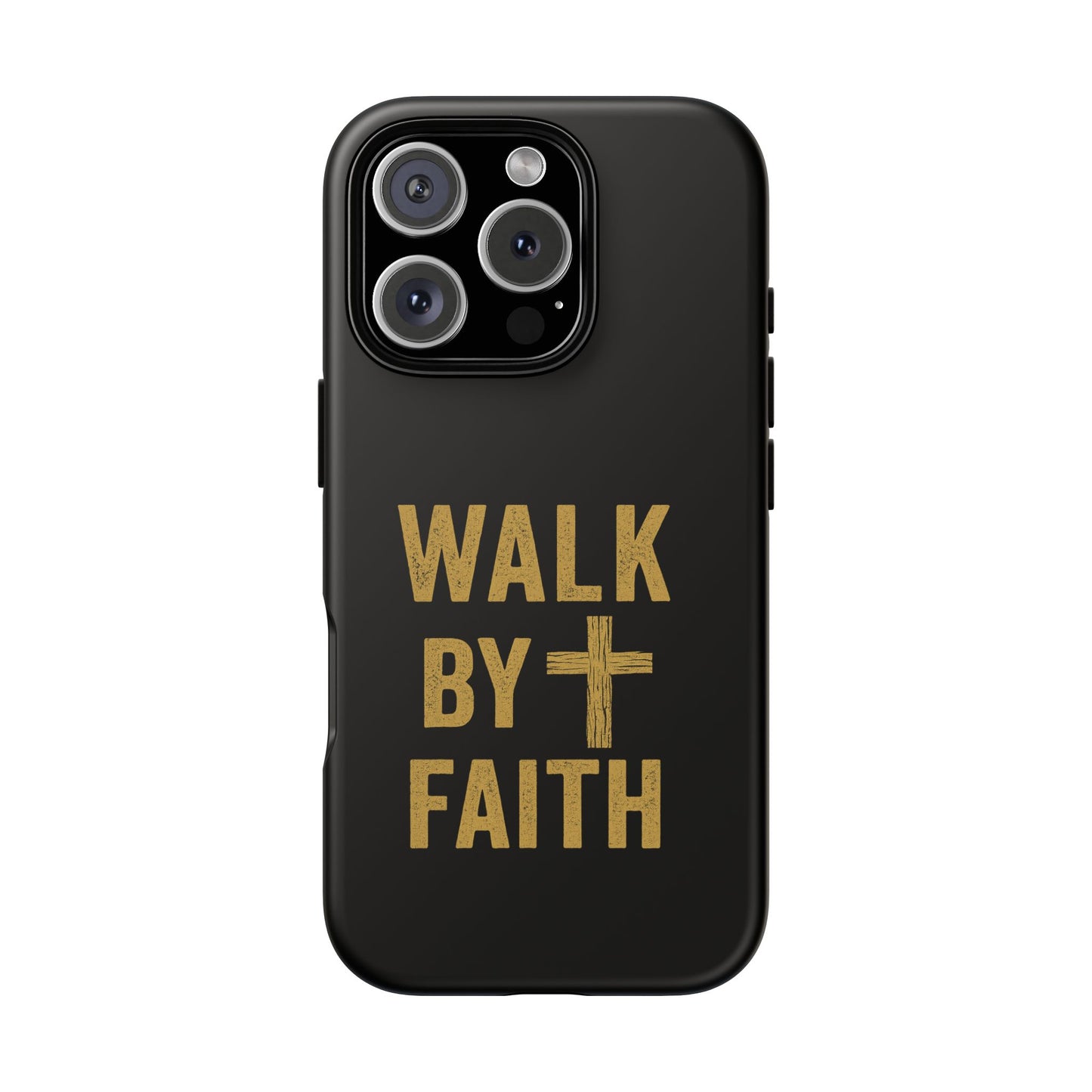 Faith-Inspired Phone Case | Christian Gift, Inspirational Case, Walk by Faith Design, Religious Decor, Strong Protective Cover