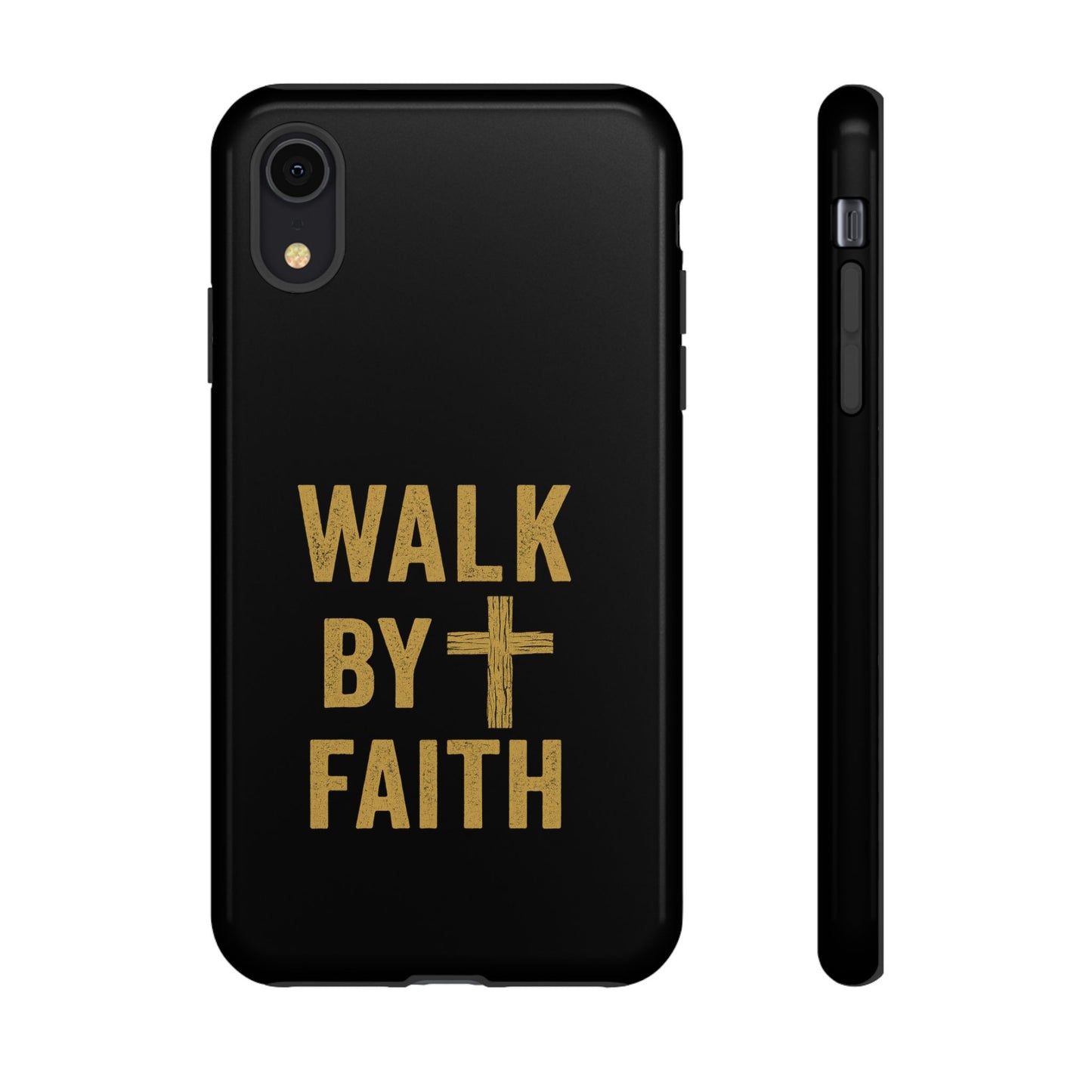 Faith-Inspired Phone Case | Christian Gift, Inspirational Case, Walk by Faith Design, Religious Decor, Strong Protective Cover