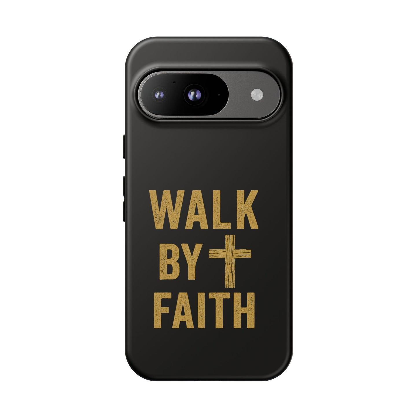 Faith-Inspired Phone Case | Christian Gift, Inspirational Case, Walk by Faith Design, Religious Decor, Strong Protective Cover