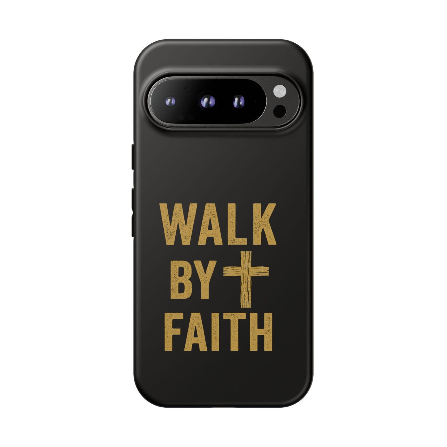 Faith-Inspired Phone Case | Christian Gift, Inspirational Case, Walk by Faith Design, Religious Decor, Strong Protective Cover