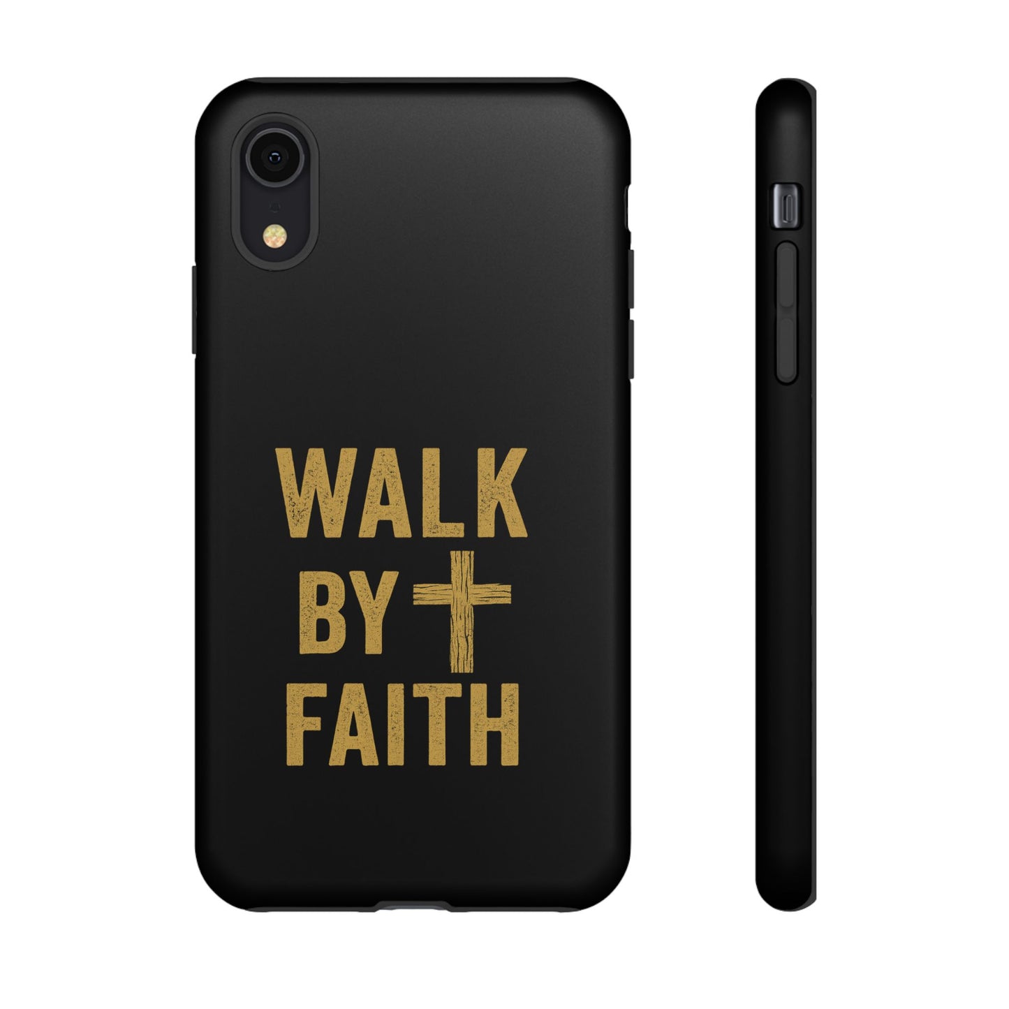Faith-Inspired Phone Case | Christian Gift, Inspirational Case, Walk by Faith Design, Religious Decor, Strong Protective Cover