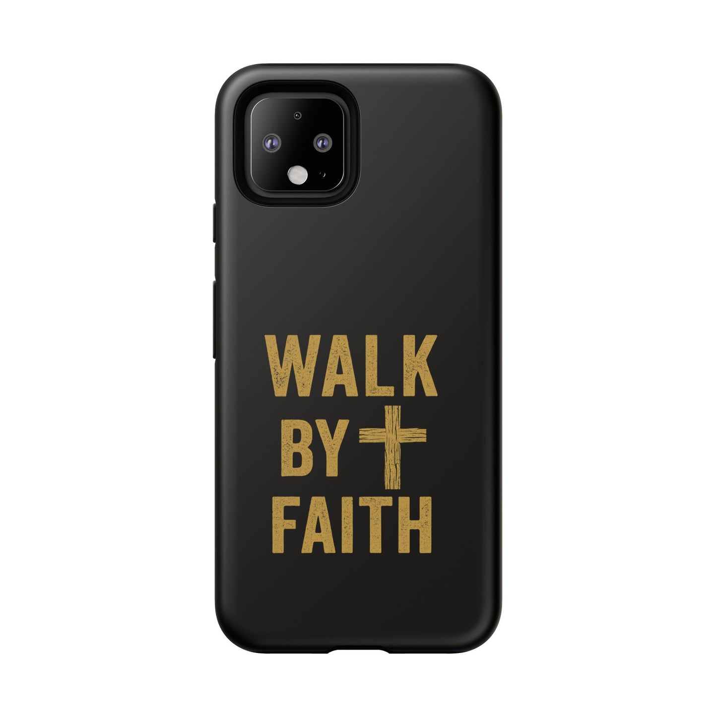 Faith-Inspired Phone Case | Christian Gift, Inspirational Case, Walk by Faith Design, Religious Decor, Strong Protective Cover