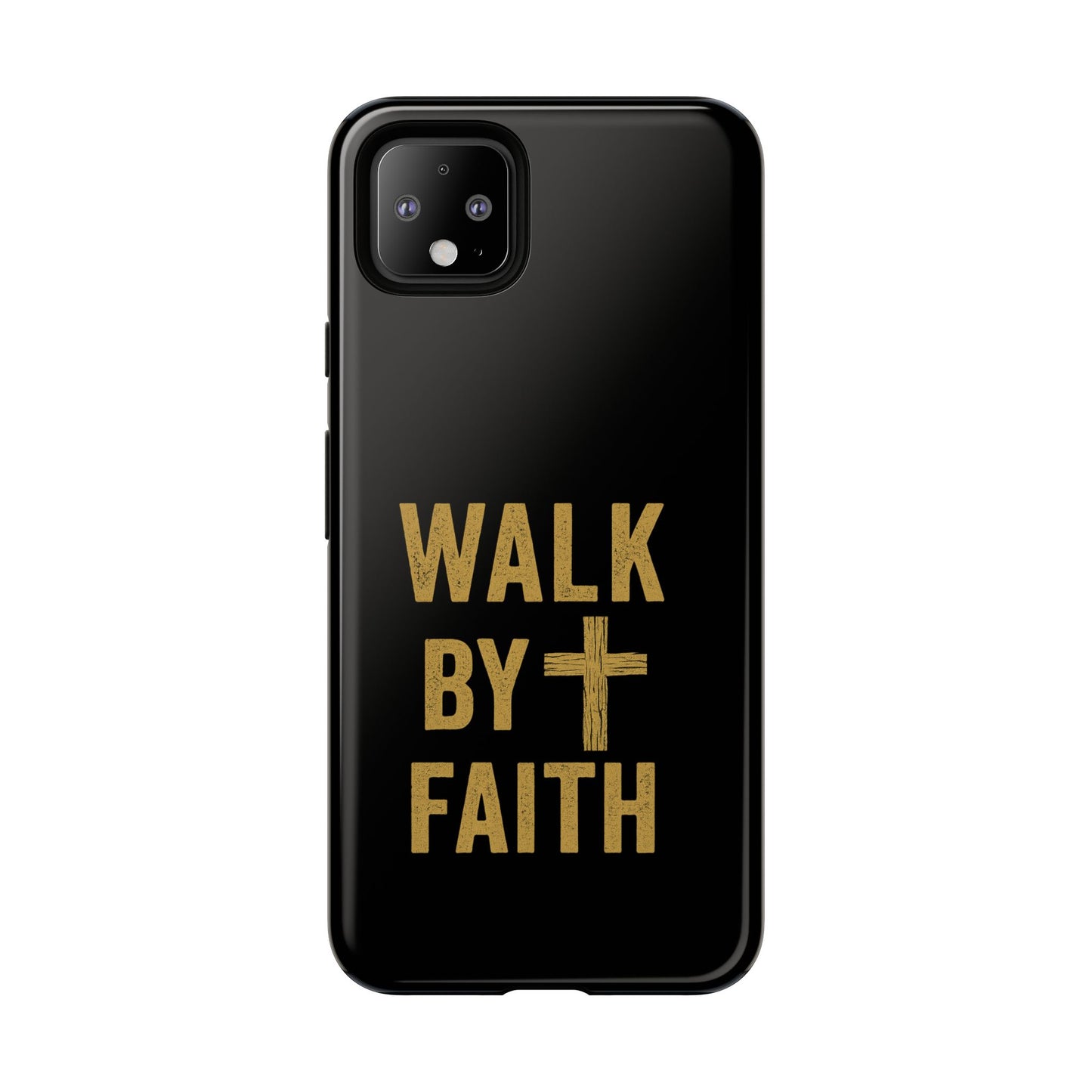 Faith-Inspired Phone Case | Christian Gift, Inspirational Case, Walk by Faith Design, Religious Decor, Strong Protective Cover