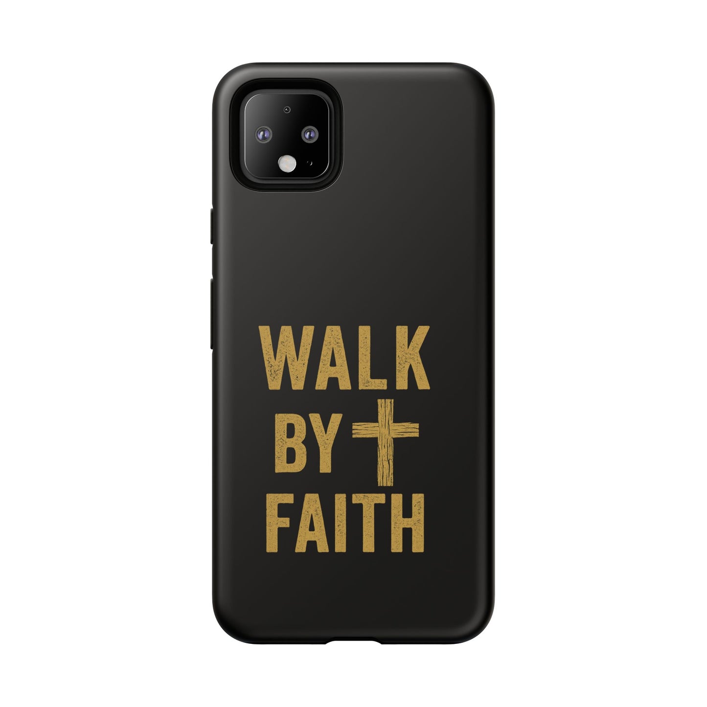 Faith-Inspired Phone Case | Christian Gift, Inspirational Case, Walk by Faith Design, Religious Decor, Strong Protective Cover