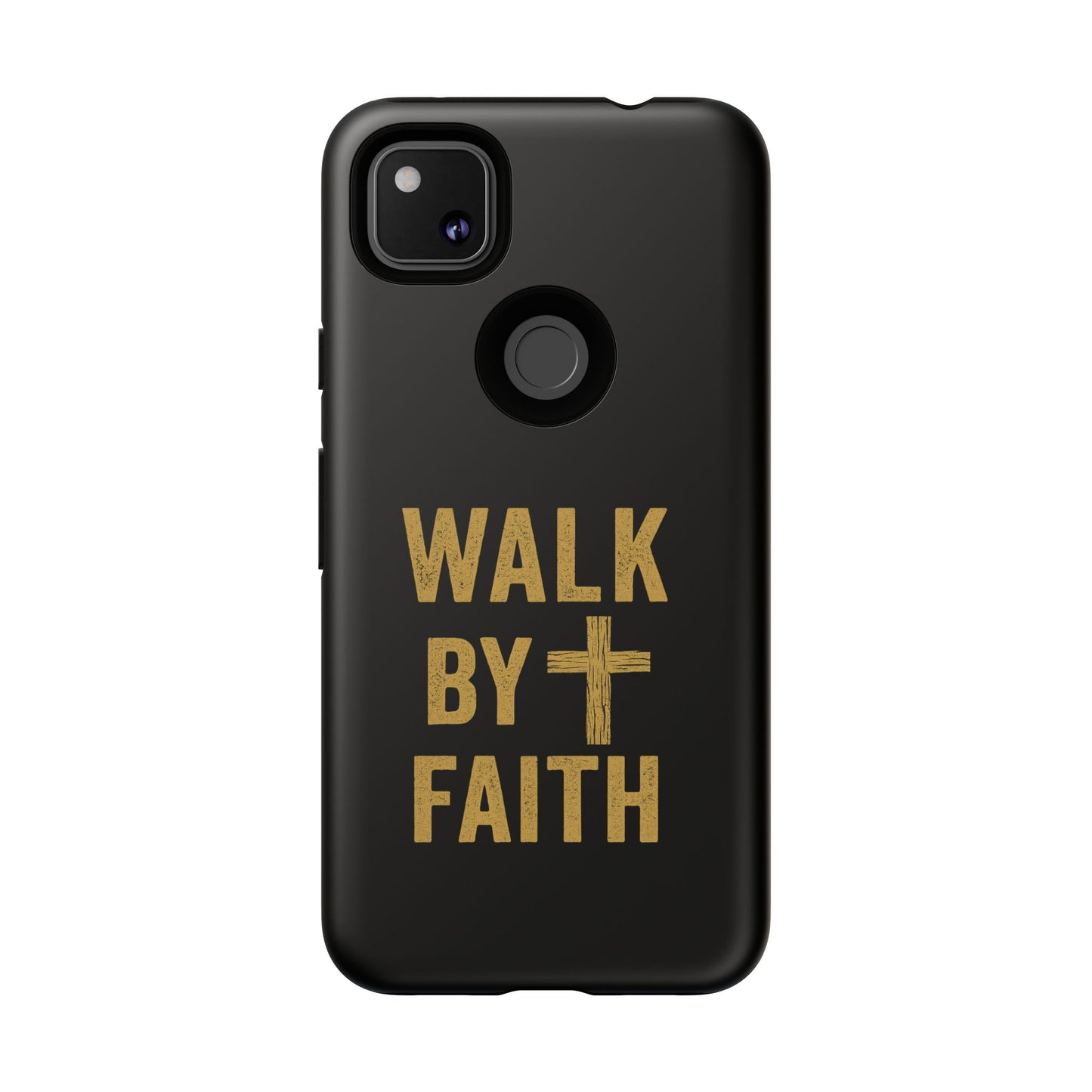 Faith-Inspired Phone Case | Christian Gift, Inspirational Case, Walk by Faith Design, Religious Decor, Strong Protective Cover