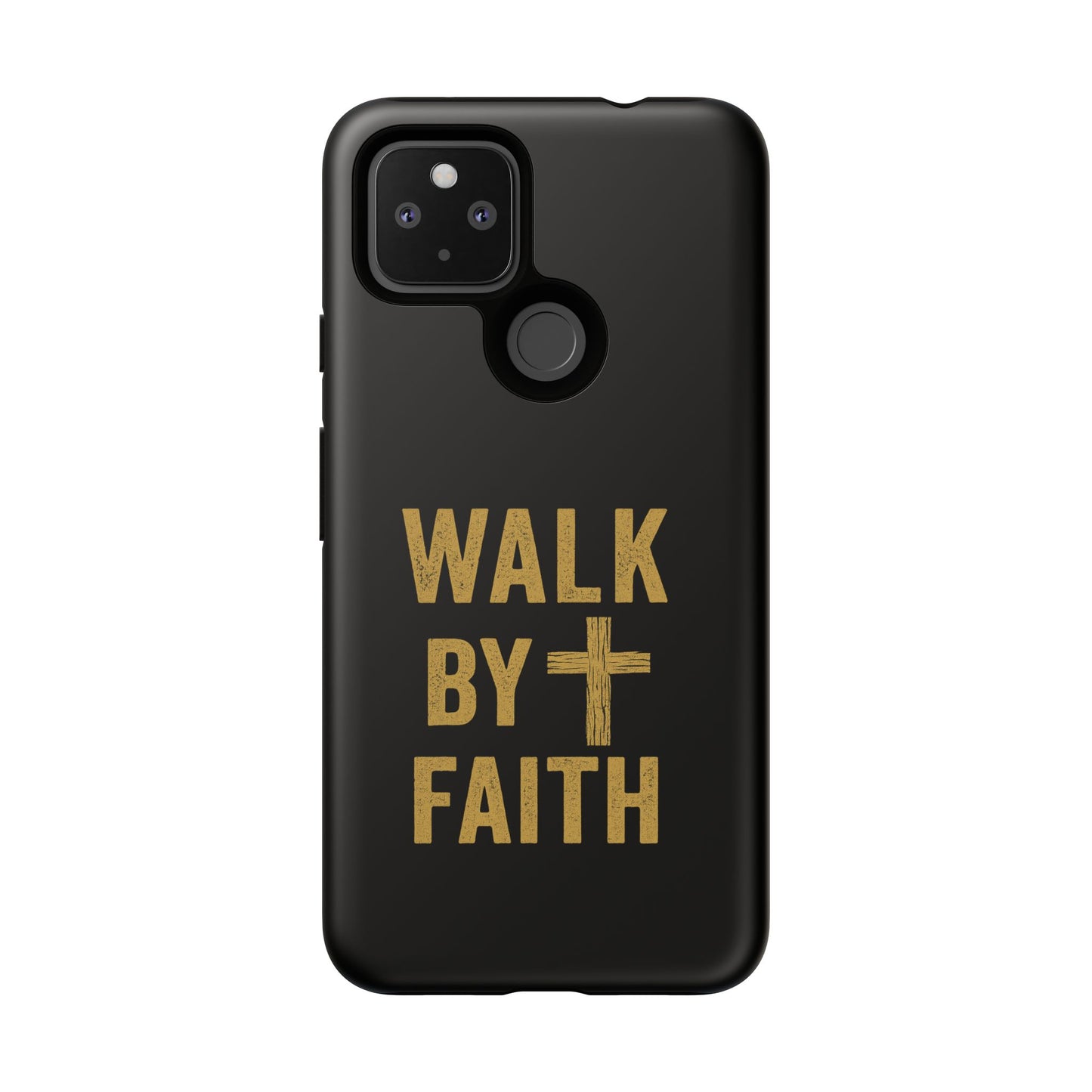 Faith-Inspired Phone Case | Christian Gift, Inspirational Case, Walk by Faith Design, Religious Decor, Strong Protective Cover