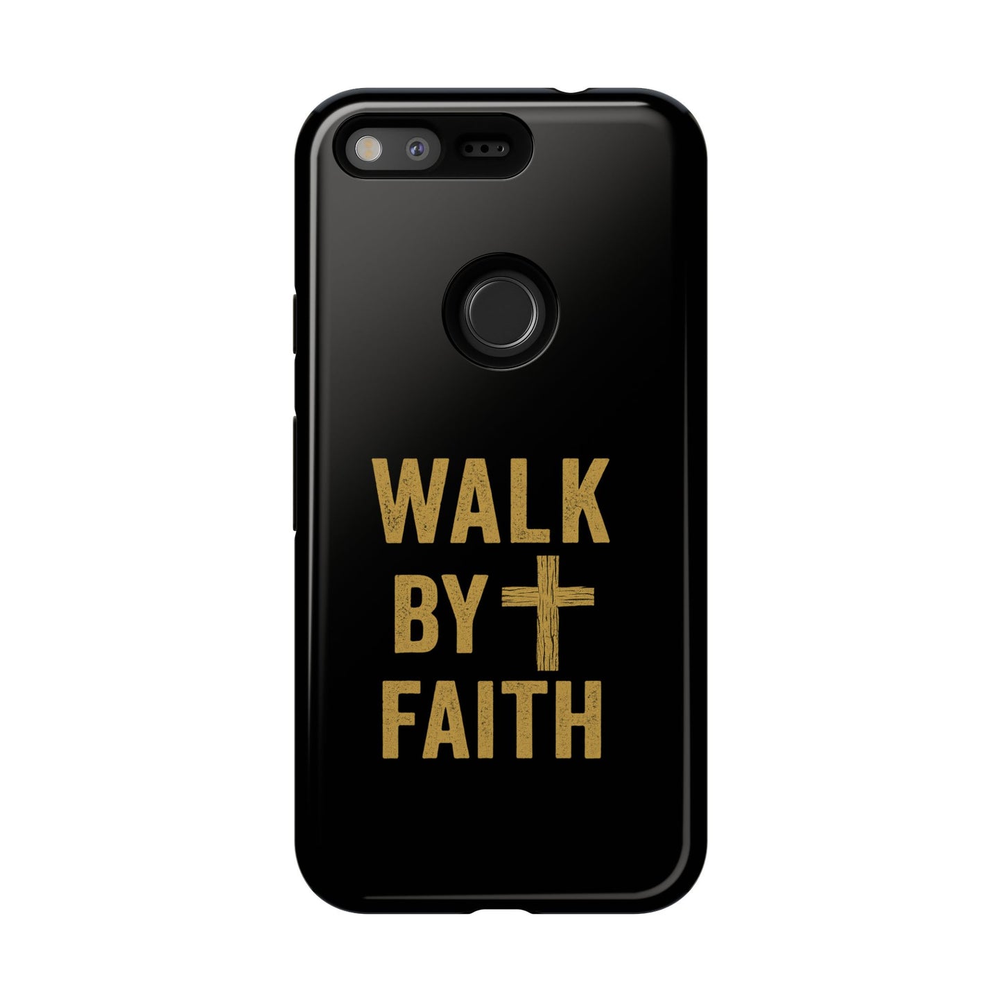 Faith-Inspired Phone Case | Christian Gift, Inspirational Case, Walk by Faith Design, Religious Decor, Strong Protective Cover