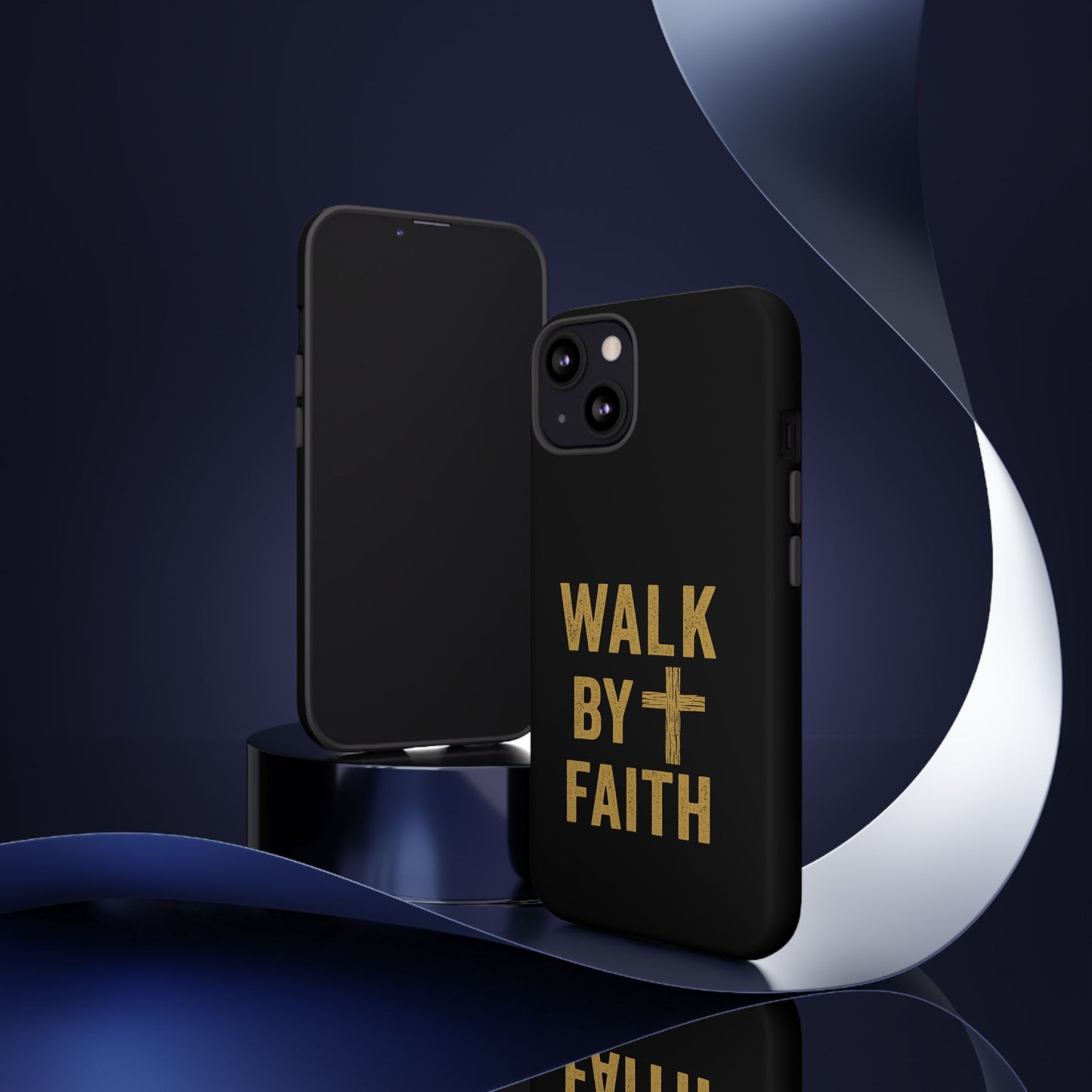 Faith-Inspired Phone Case | Christian Gift, Inspirational Case, Walk by Faith Design, Religious Decor, Strong Protective Cover