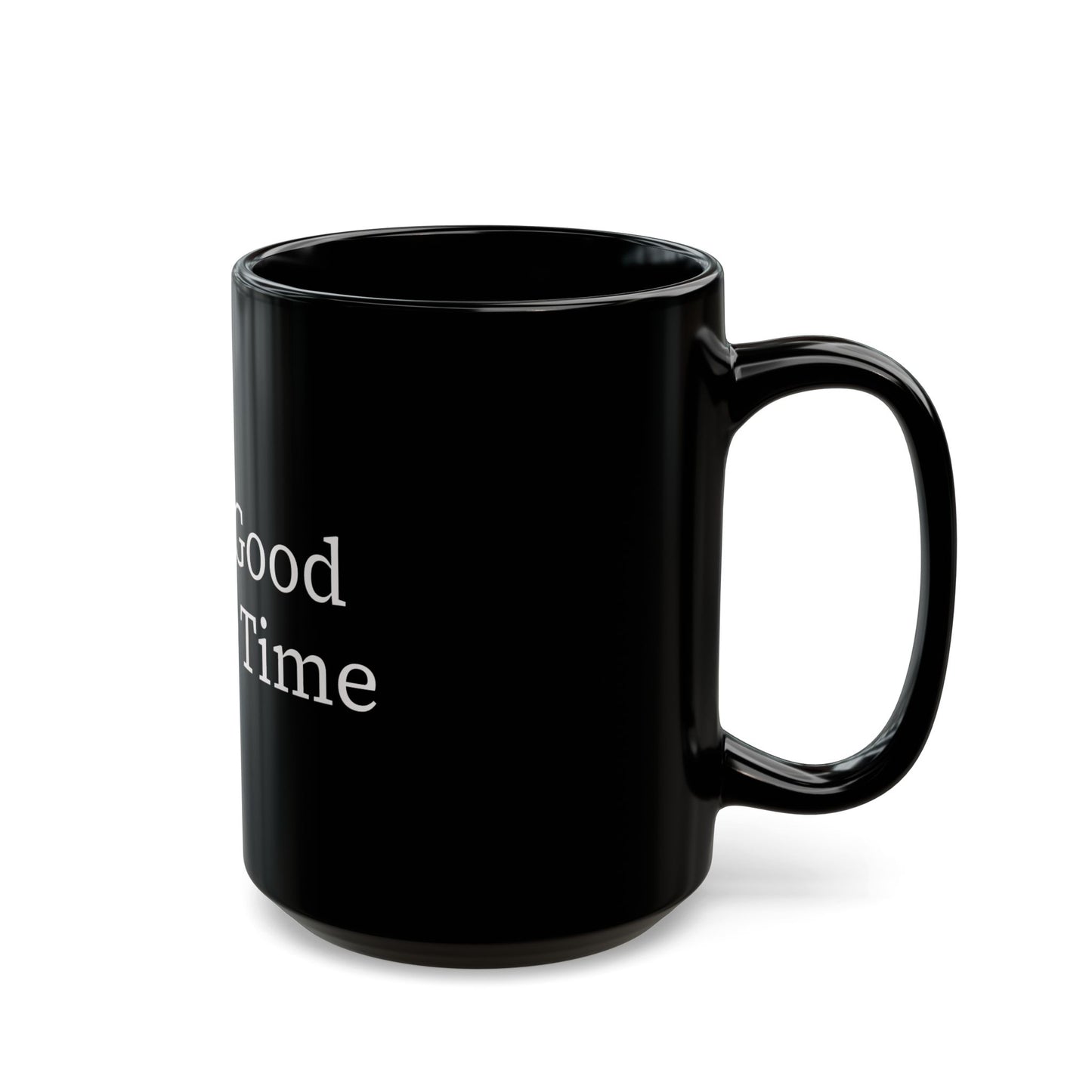 Inspirational Black Coffee Mug - God Is Good All The Time, Gift for Christians, Tea Mug, Motivational Drinkware, Religious Decor