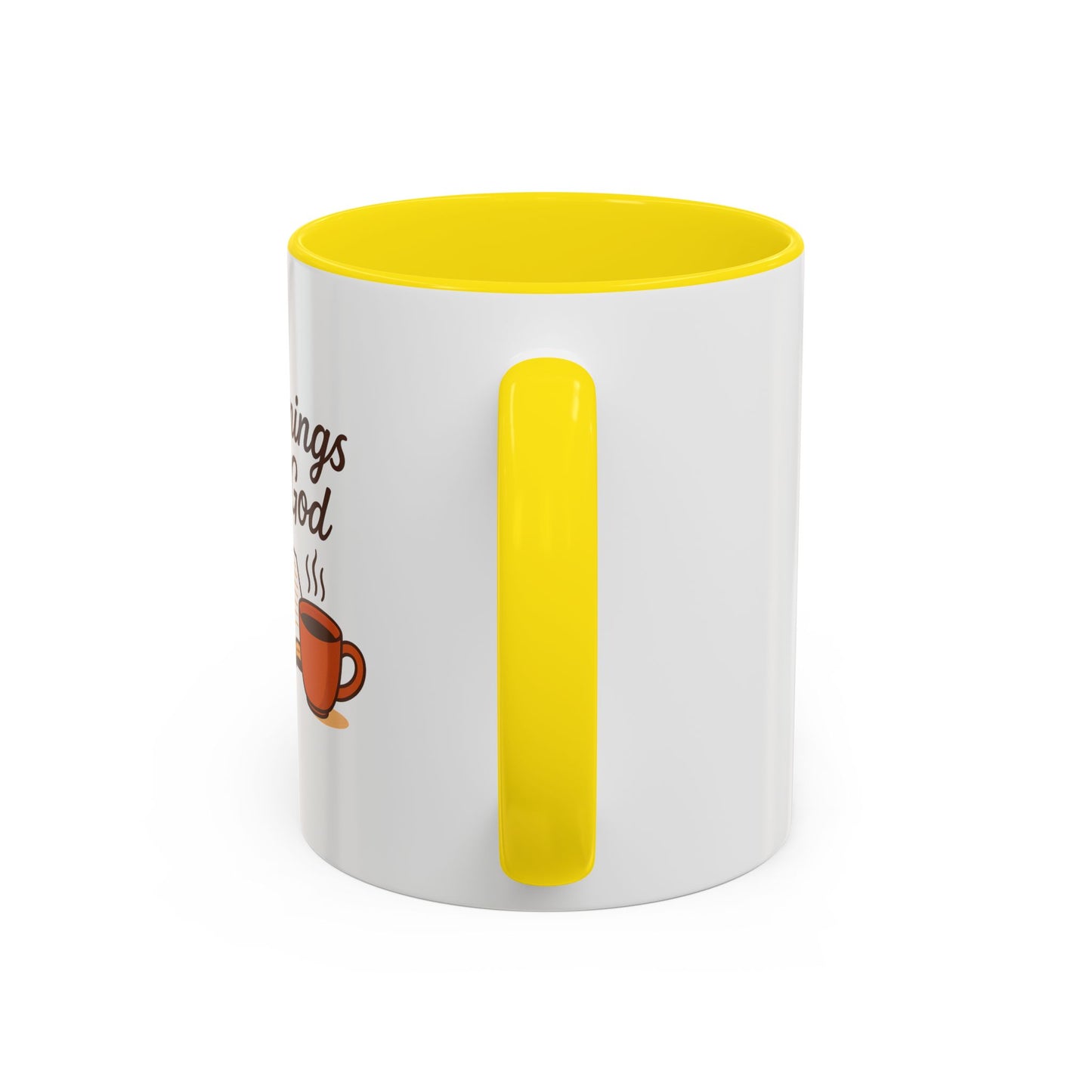Inspirational Coffee Mug, Mornings with God, Faith-Based Gift, Daily Motivation, Spiritual Tea Cup, Coffee Lover's Present, Christian Gift