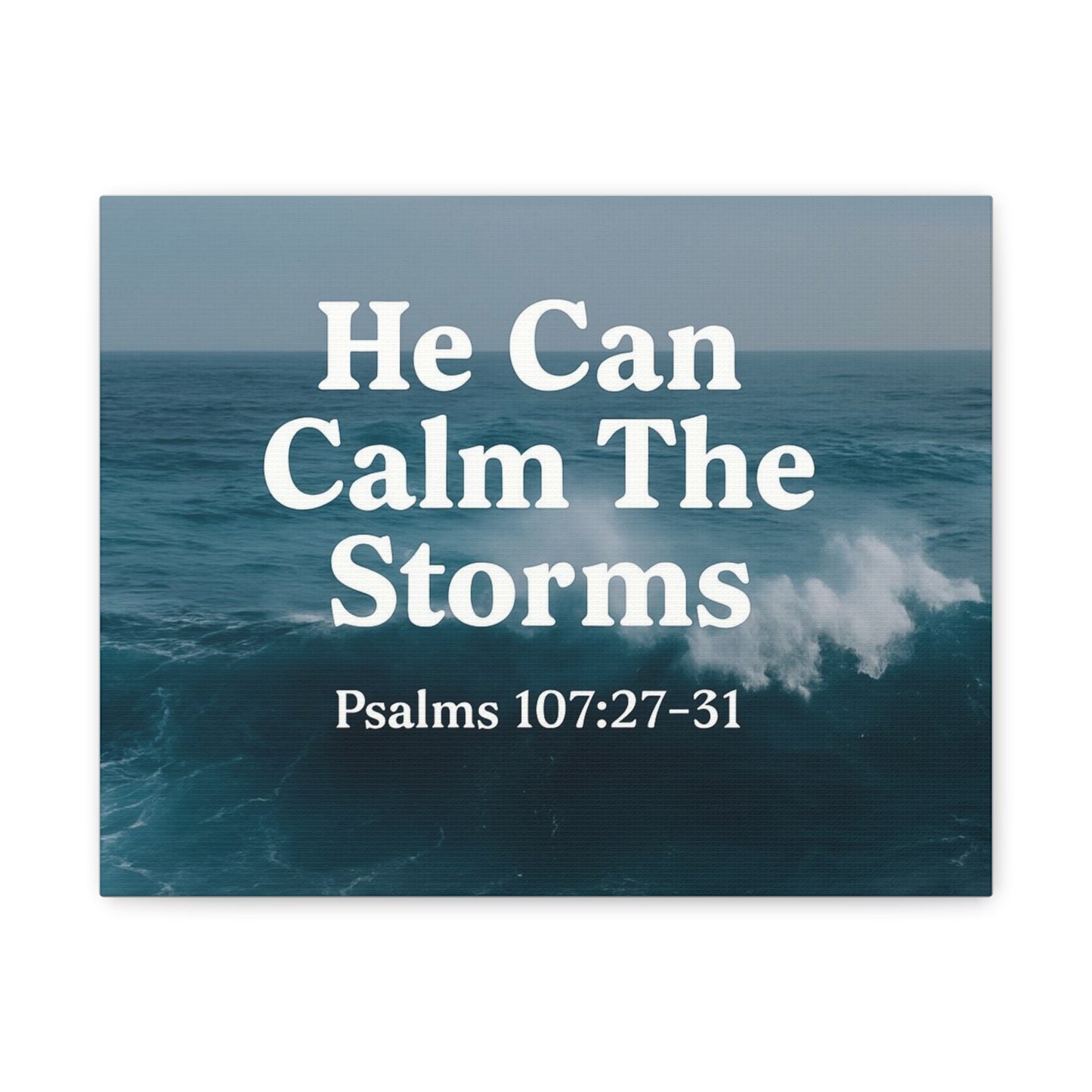 Inspirational Wall Art, Ocean Canvas Print, Home Decor, Motivational Artwork, Gift for Ocean Lovers