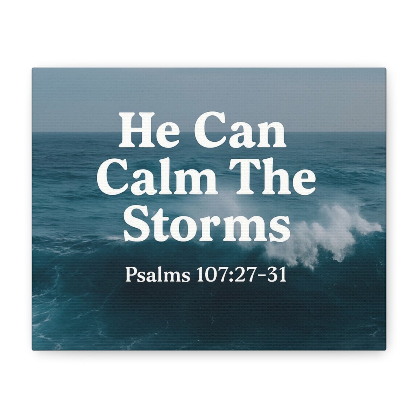 Inspirational Wall Art, Ocean Canvas Print, Home Decor, Motivational Artwork, Gift for Ocean Lovers