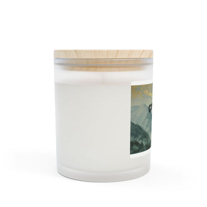 Nature-Inspired Candle with Inspirational Quote | Rustic Decor, Home Fragrance, Gift for Her, Mindfulness, Relaxation