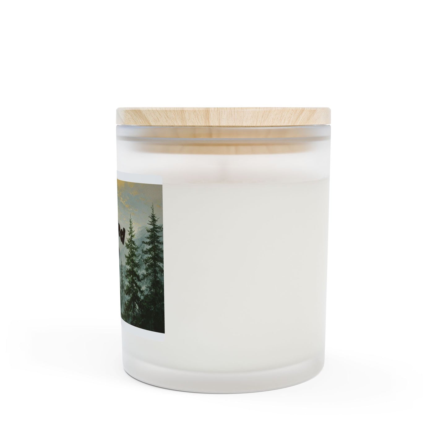 Nature-Inspired Candle with Inspirational Quote | Rustic Decor, Home Fragrance, Gift for Her, Mindfulness, Relaxation