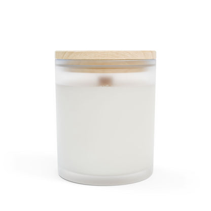 Nature-Inspired Candle with Inspirational Quote | Rustic Decor, Home Fragrance, Gift for Her, Mindfulness, Relaxation