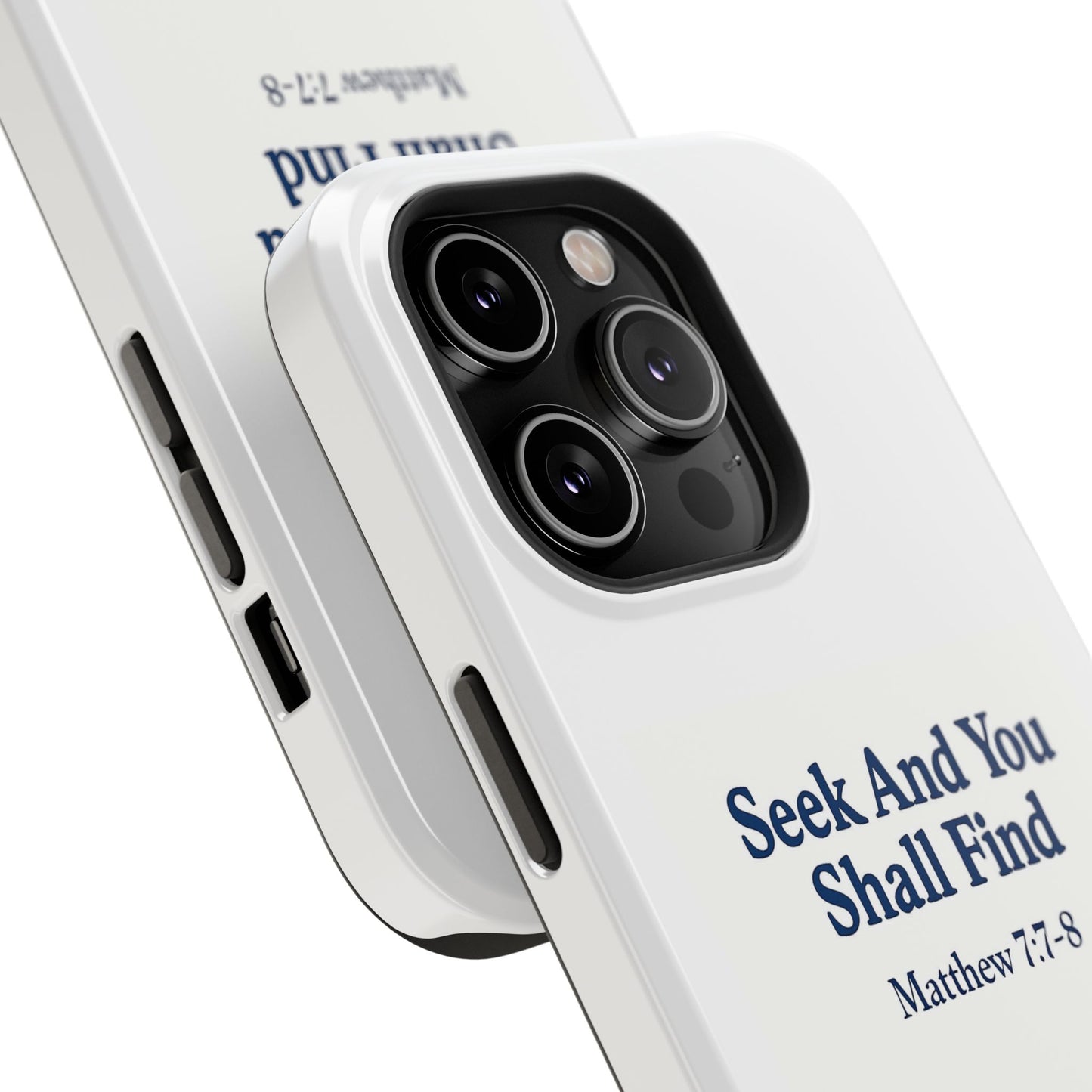 Raccoon Bible Verse Phone Case | Unique Impact-Resistant Cover | Customizable Gift for Nature Lovers, Birthday, or Everyday Use