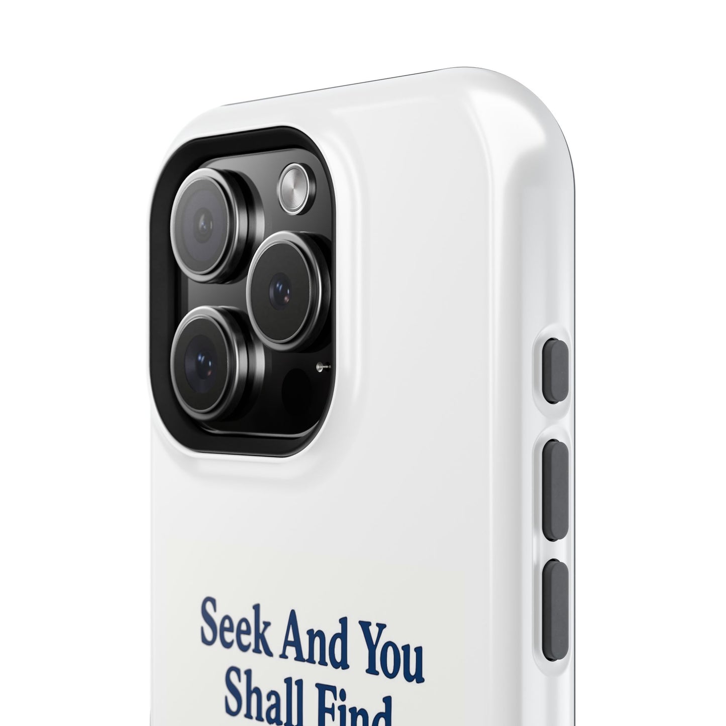Raccoon Bible Verse Phone Case | Unique Impact-Resistant Cover | Customizable Gift for Nature Lovers, Birthday, or Everyday Use