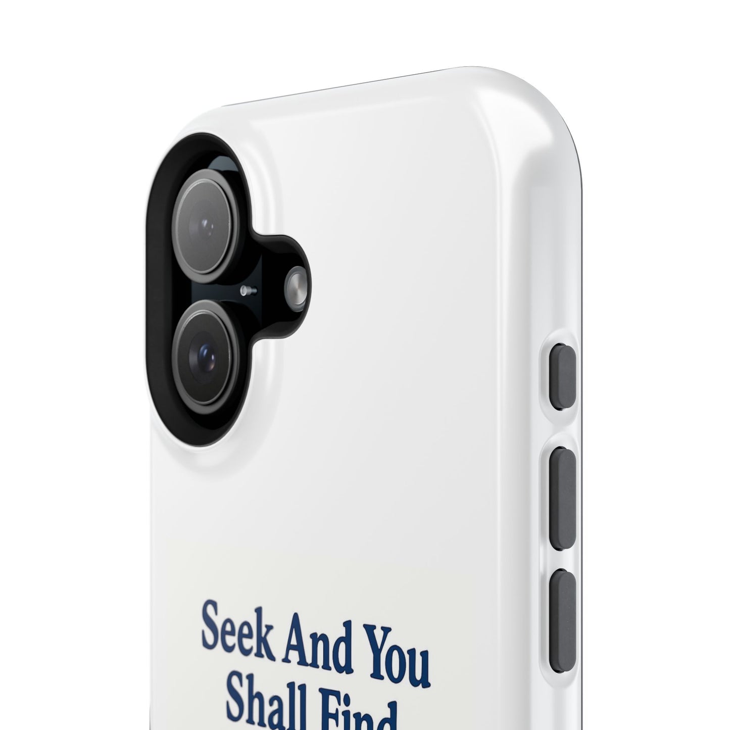 Raccoon Bible Verse Phone Case | Unique Impact-Resistant Cover | Customizable Gift for Nature Lovers, Birthday, or Everyday Use