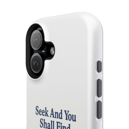 Raccoon Bible Verse Phone Case | Unique Impact-Resistant Cover | Customizable Gift for Nature Lovers, Birthday, or Everyday Use