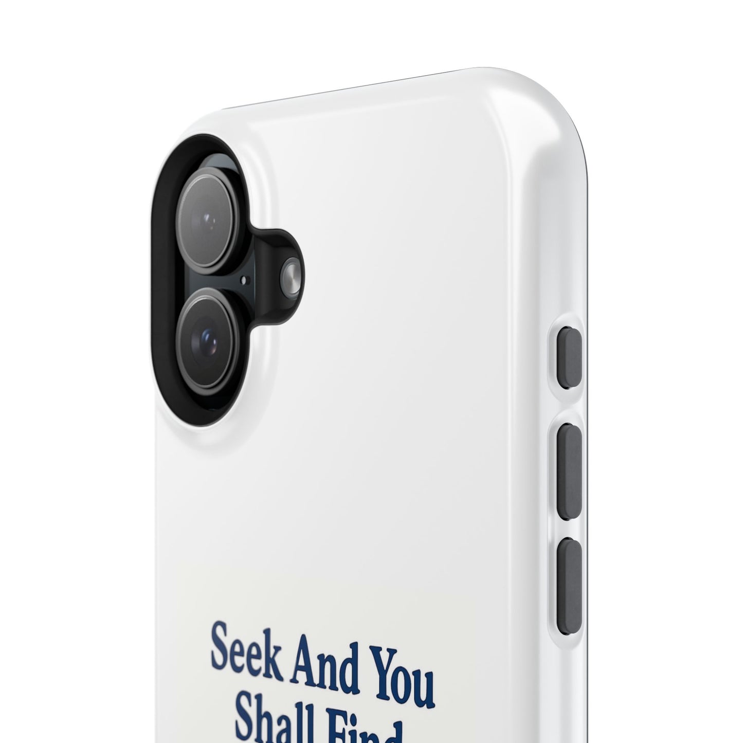 Raccoon Bible Verse Phone Case | Unique Impact-Resistant Cover | Customizable Gift for Nature Lovers, Birthday, or Everyday Use