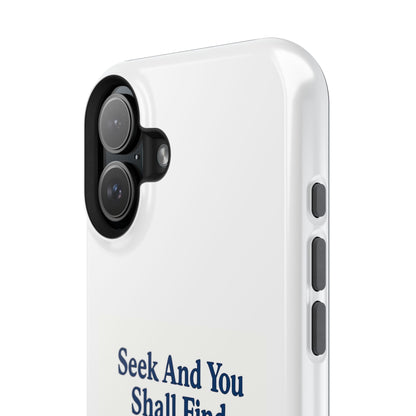 Raccoon Bible Verse Phone Case | Unique Impact-Resistant Cover | Customizable Gift for Nature Lovers, Birthday, or Everyday Use