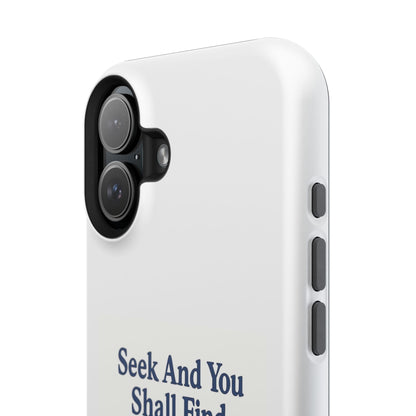 Raccoon Bible Verse Phone Case | Unique Impact-Resistant Cover | Customizable Gift for Nature Lovers, Birthday, or Everyday Use