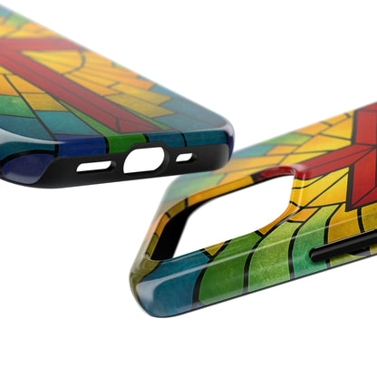 Stained Glass Christian Phone Cases, Tough Cases for Protection, Religious Gifts, Church Accessories, Faith-based Designs