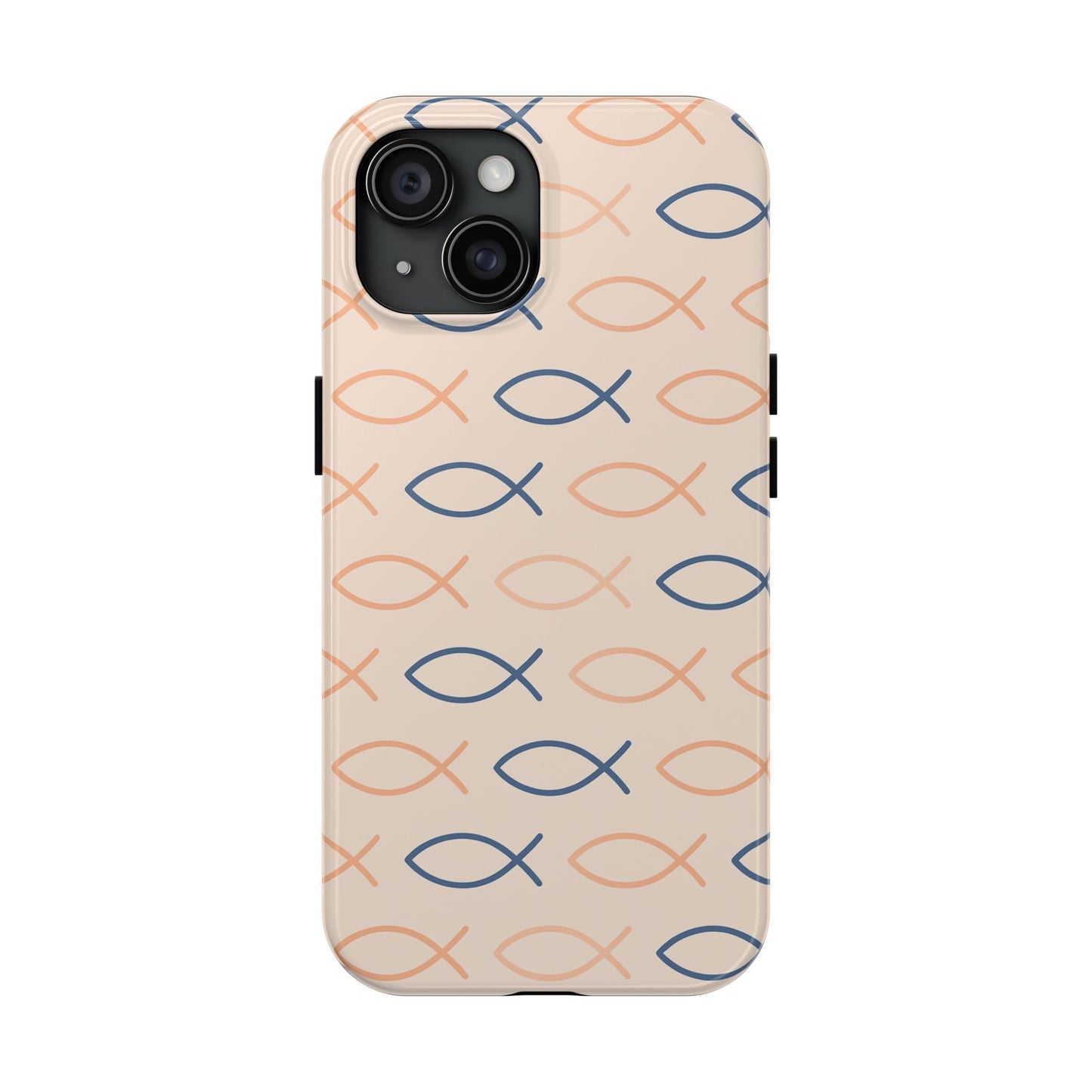 Stylish Fish Pattern Phone Cases | Unique Christian Gifts, Trendy Accessories, Durable Protection, Perfect for Everyday Use