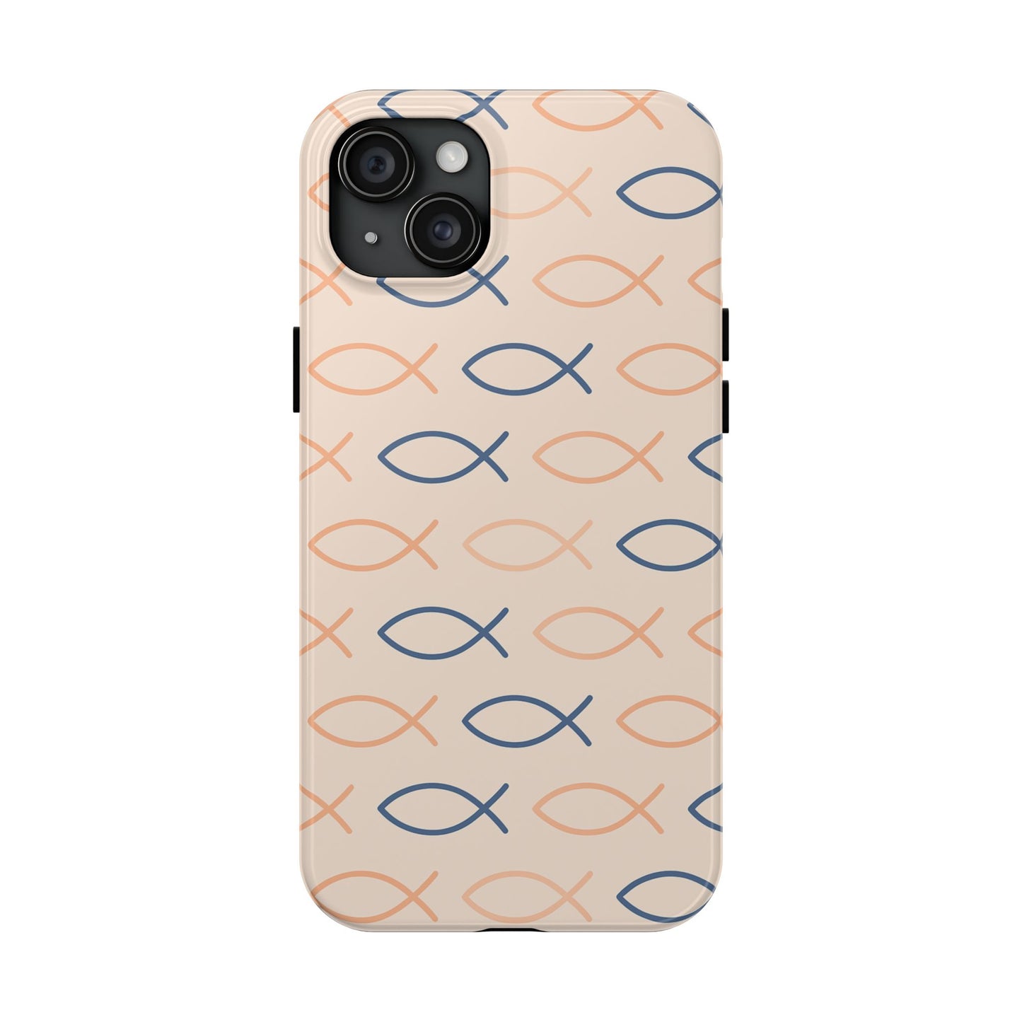 Stylish Fish Pattern Phone Cases | Unique Christian Gifts, Trendy Accessories, Durable Protection, Perfect for Everyday Use