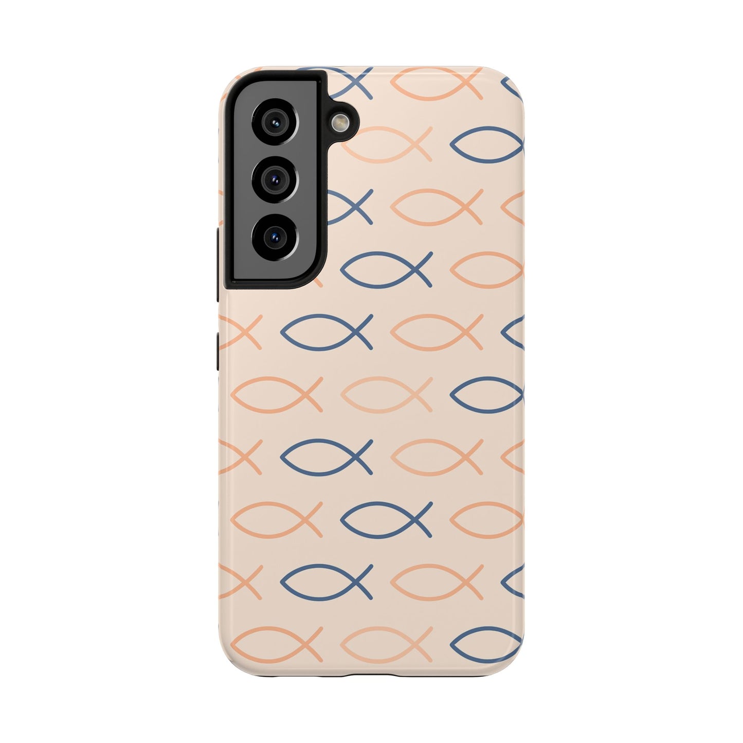 Stylish Fish Pattern Phone Cases | Unique Christian Gifts, Trendy Accessories, Durable Protection, Perfect for Everyday Use