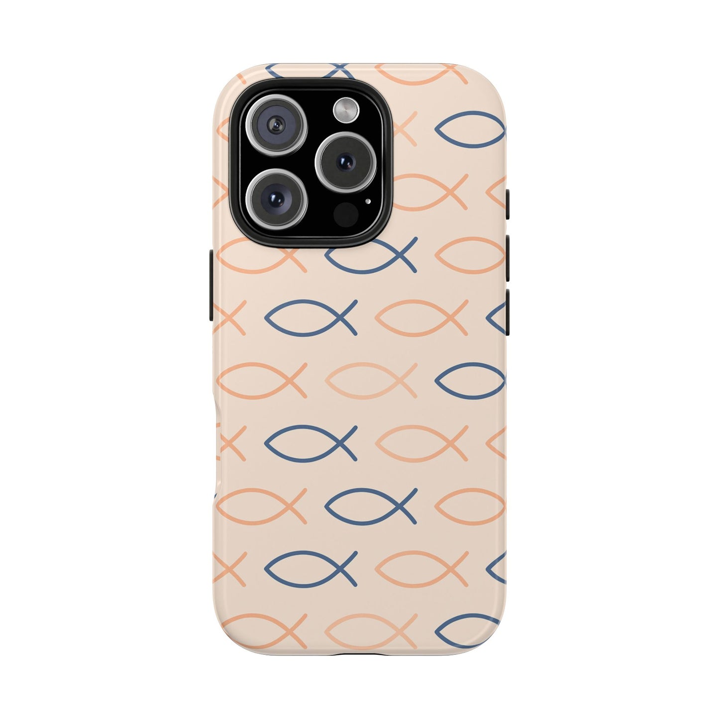 Stylish Fish Pattern Phone Cases | Unique Christian Gifts, Trendy Accessories, Durable Protection, Perfect for Everyday Use