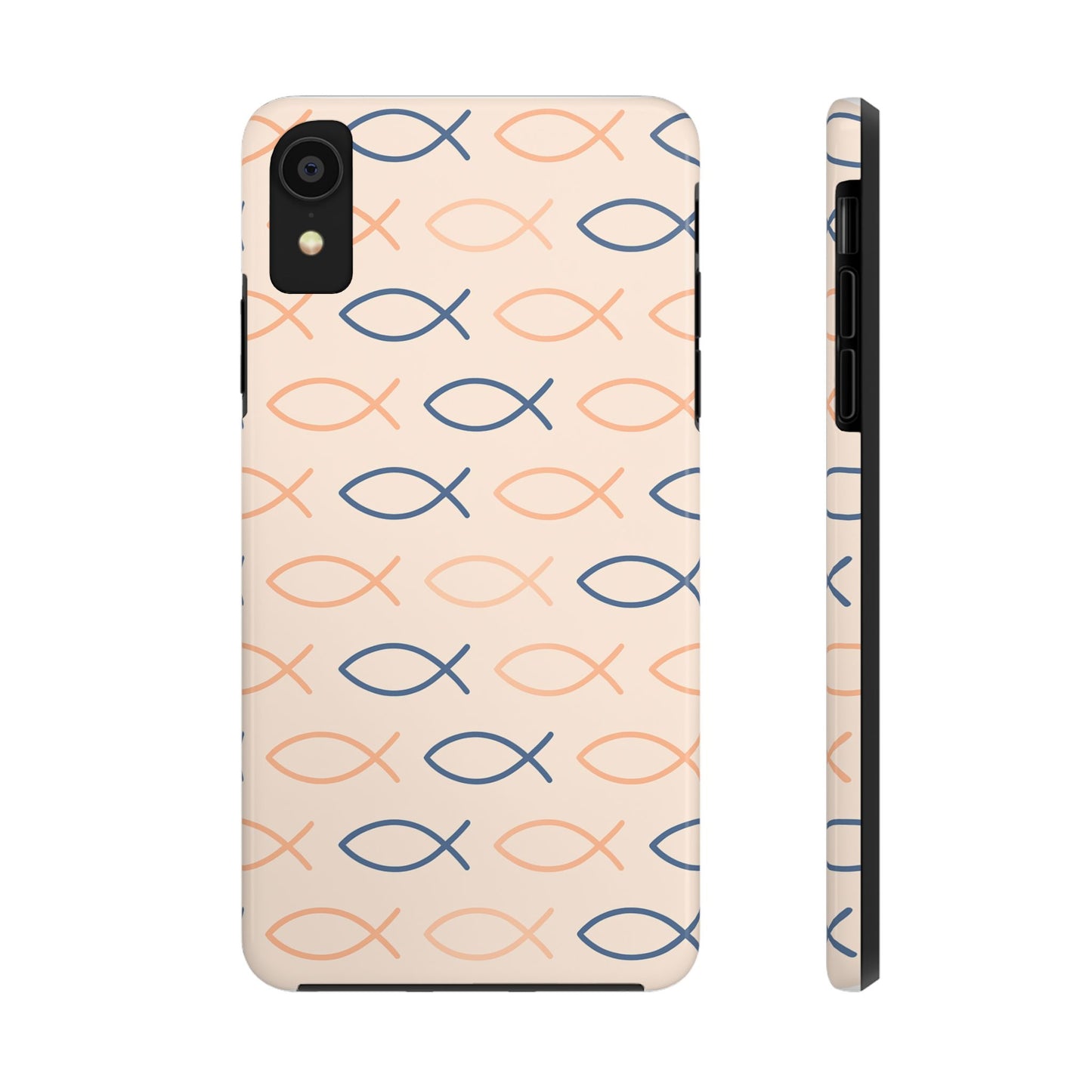 Stylish Fish Pattern Phone Cases | Unique Christian Gifts, Trendy Accessories, Durable Protection, Perfect for Everyday Use