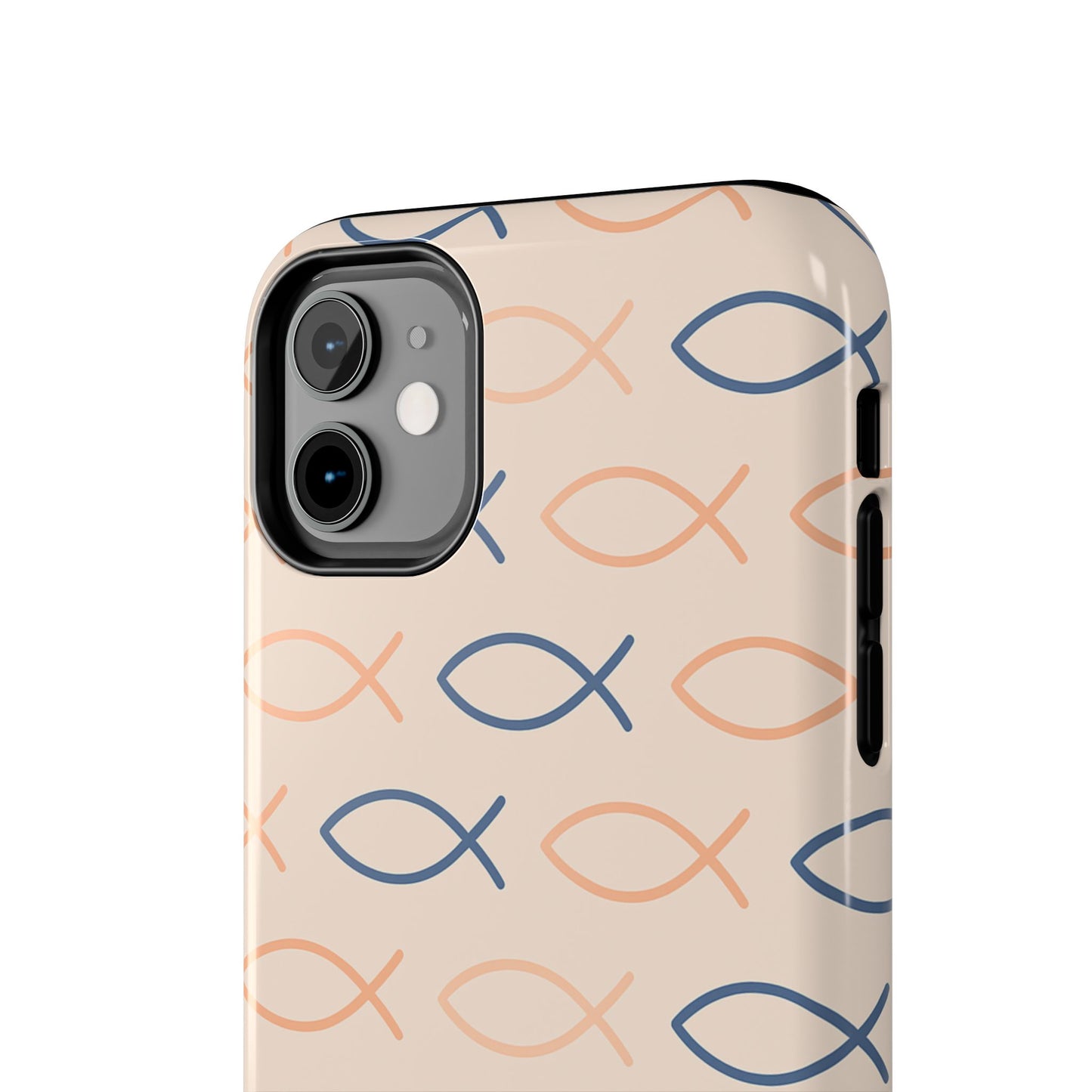 Stylish Fish Pattern Phone Cases | Unique Christian Gifts, Trendy Accessories, Durable Protection, Perfect for Everyday Use