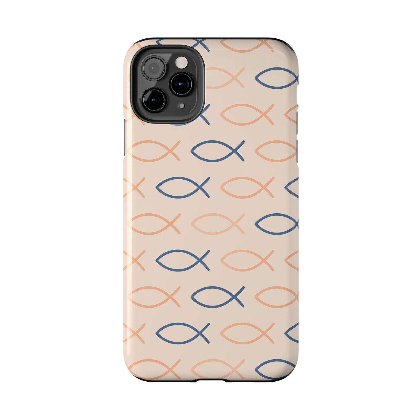 Stylish Fish Pattern Phone Cases | Unique Christian Gifts, Trendy Accessories, Durable Protection, Perfect for Everyday Use