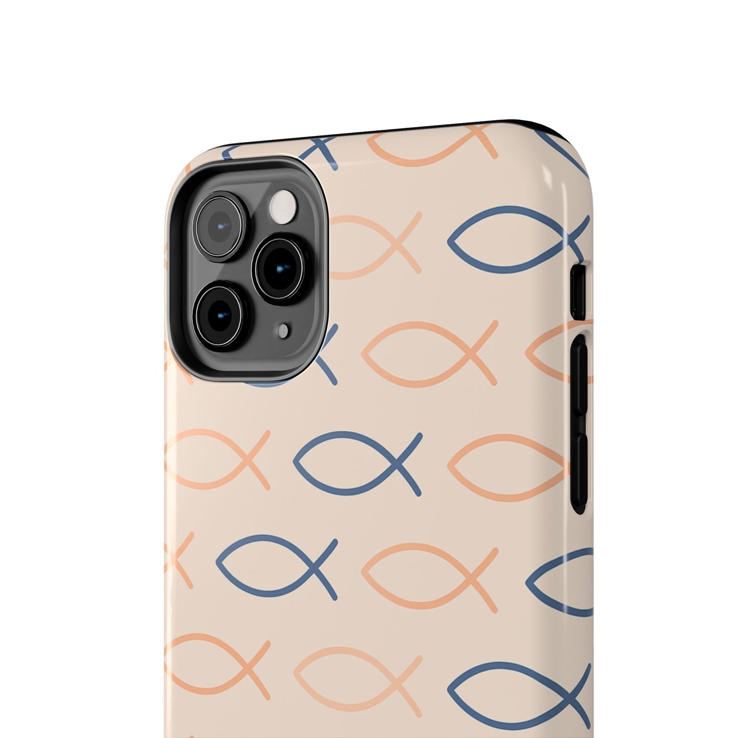 Stylish Fish Pattern Phone Cases | Unique Christian Gifts, Trendy Accessories, Durable Protection, Perfect for Everyday Use