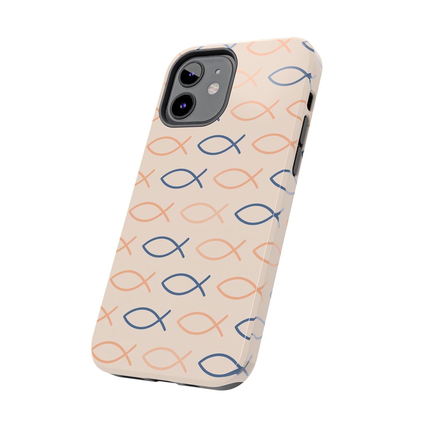 Stylish Fish Pattern Phone Cases | Unique Christian Gifts, Trendy Accessories, Durable Protection, Perfect for Everyday Use