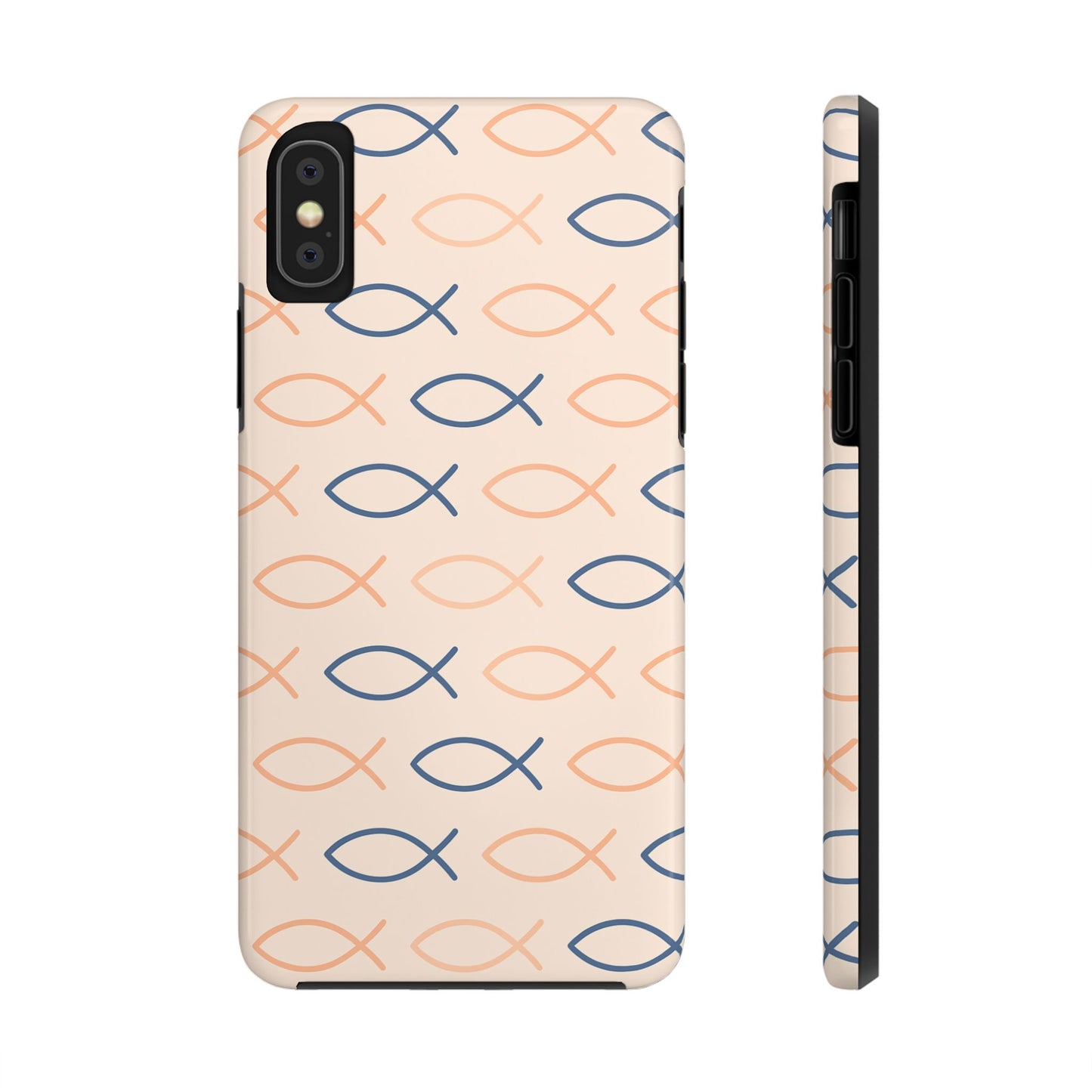 Stylish Fish Pattern Phone Cases | Unique Christian Gifts, Trendy Accessories, Durable Protection, Perfect for Everyday Use